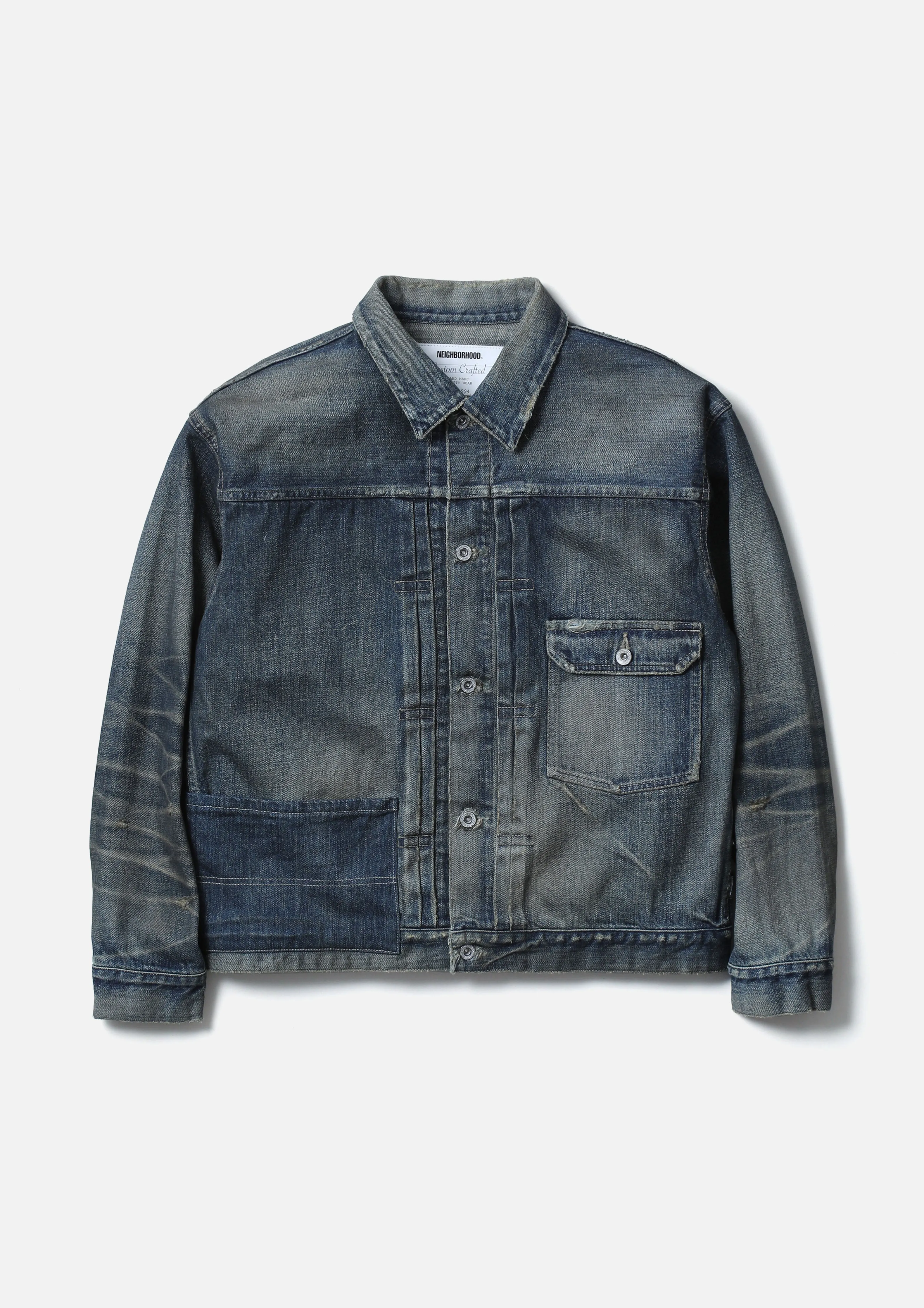 SAVAGE DENIM TYPE-1 JACKET sold by Neighborhood product image thumbnail 2