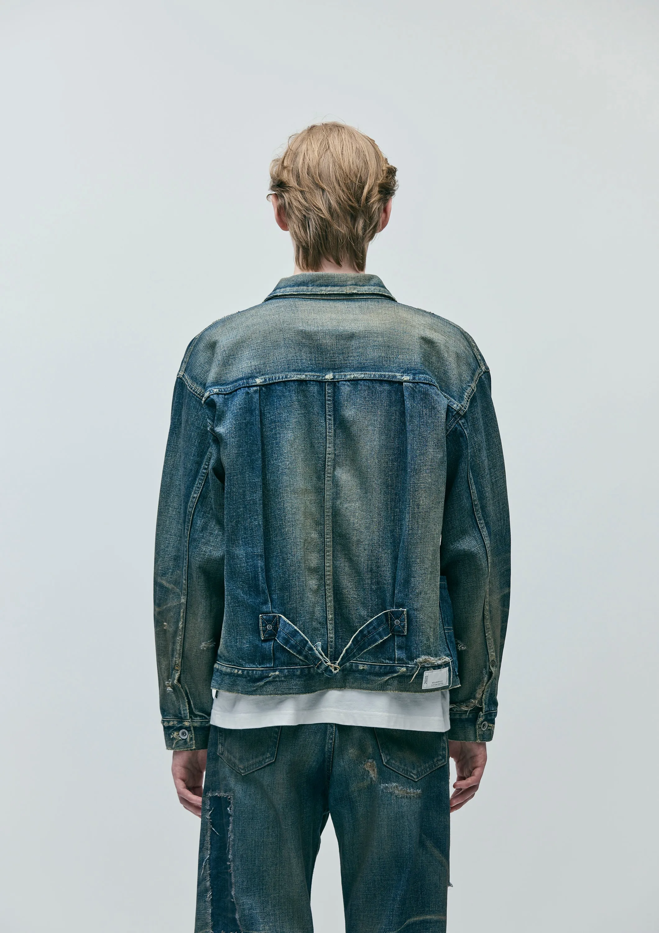 SAVAGE DENIM TYPE-1 JACKET sold by Neighborhood product image thumbnail 5