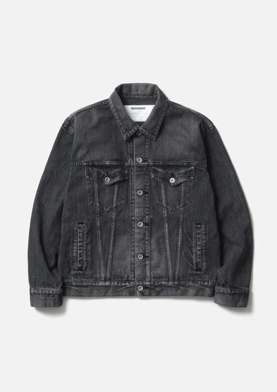 WASHED BLACK DENIM TYPE-4 JACKET sold by Neighborhood