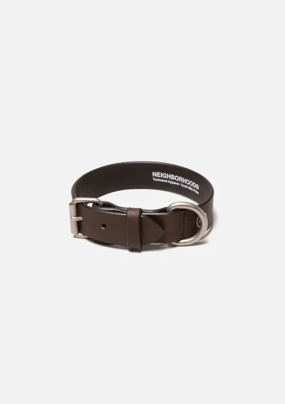 LEATHER DOG COLLAR WIDE sold by Neighborhood