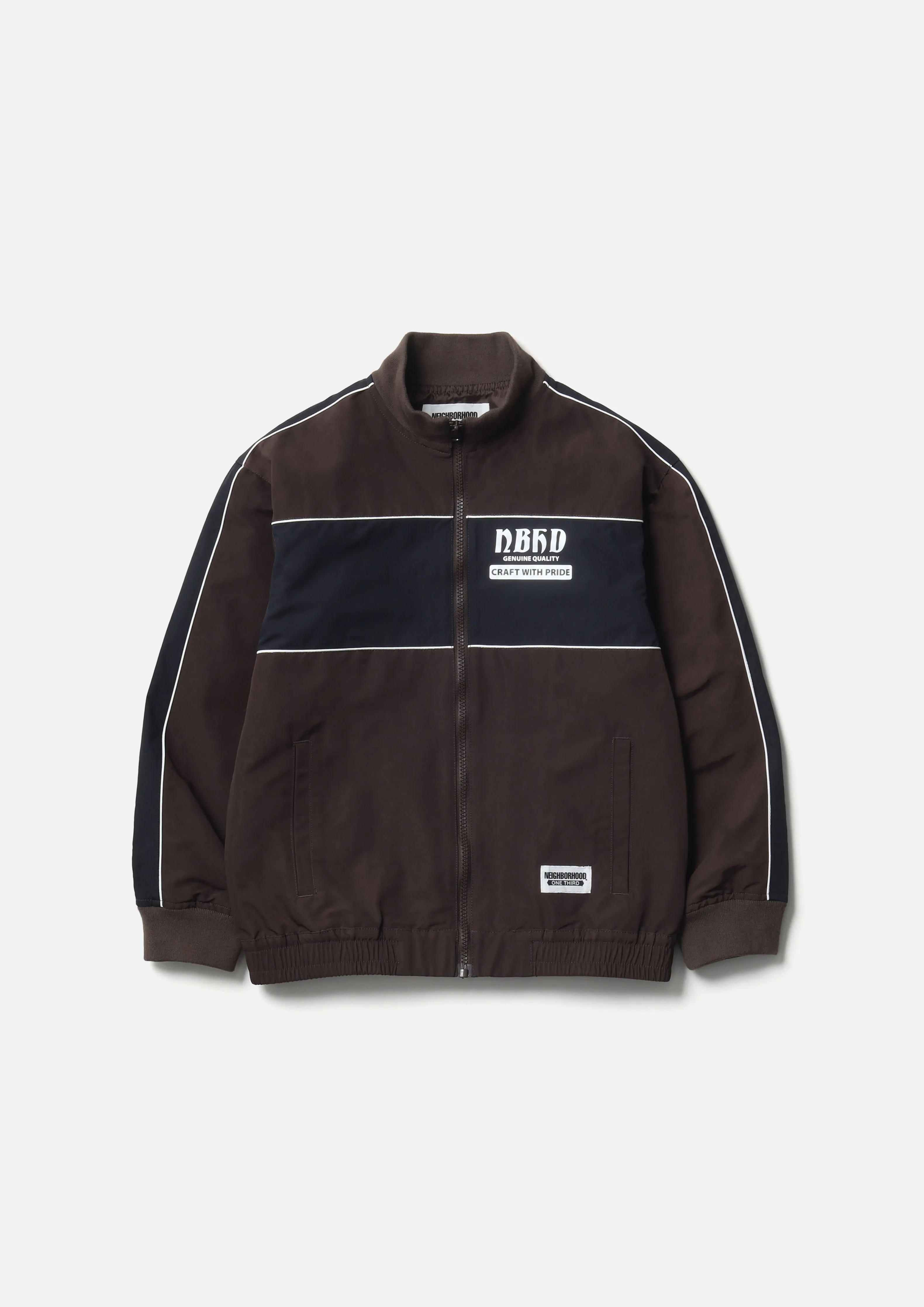 OT . BICOLOR TRACK JACKET sold by Neighborhood product image thumbnail 2