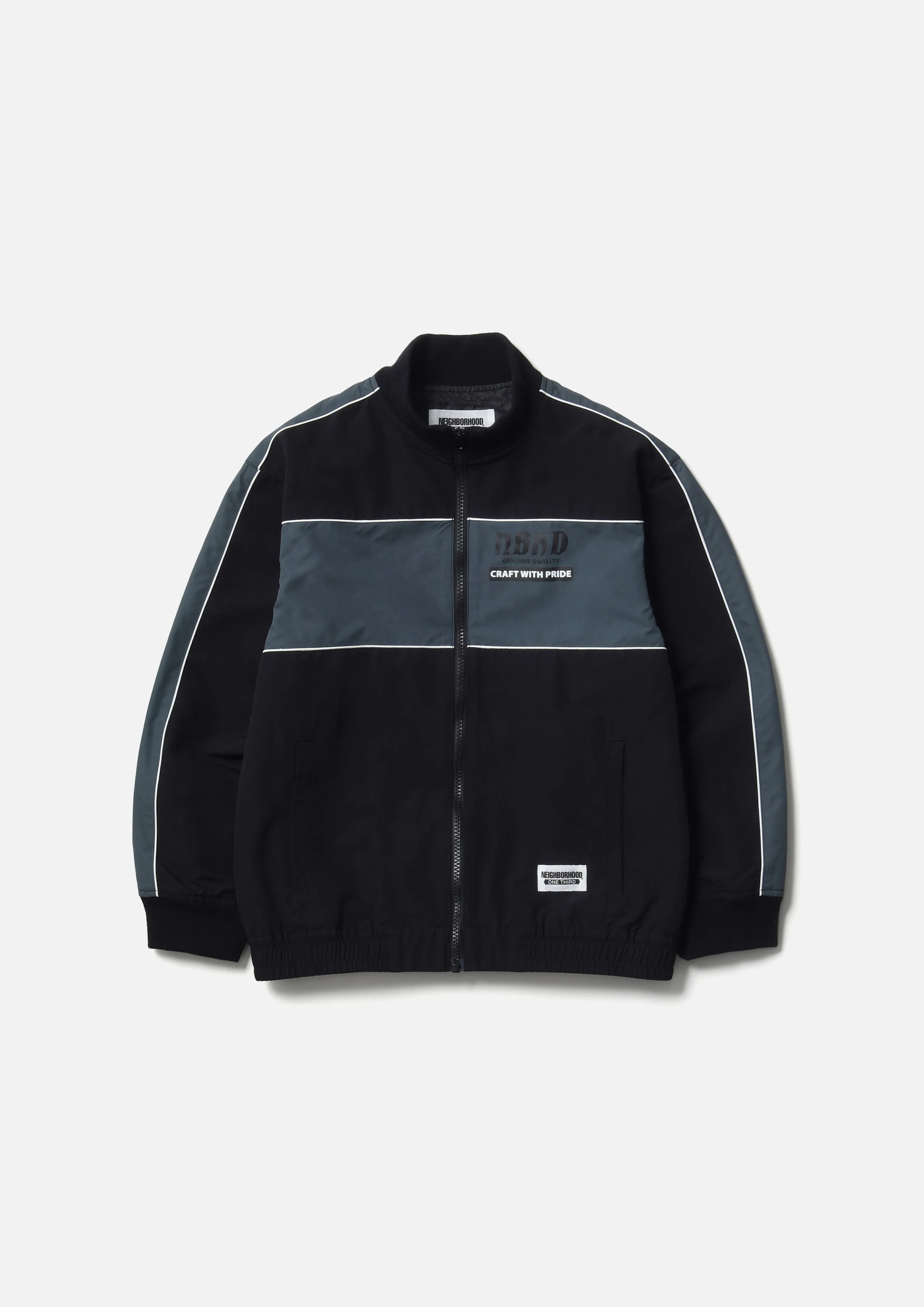 OT . BICOLOR TRACK JACKET sold by Neighborhood product image thumbnail 3