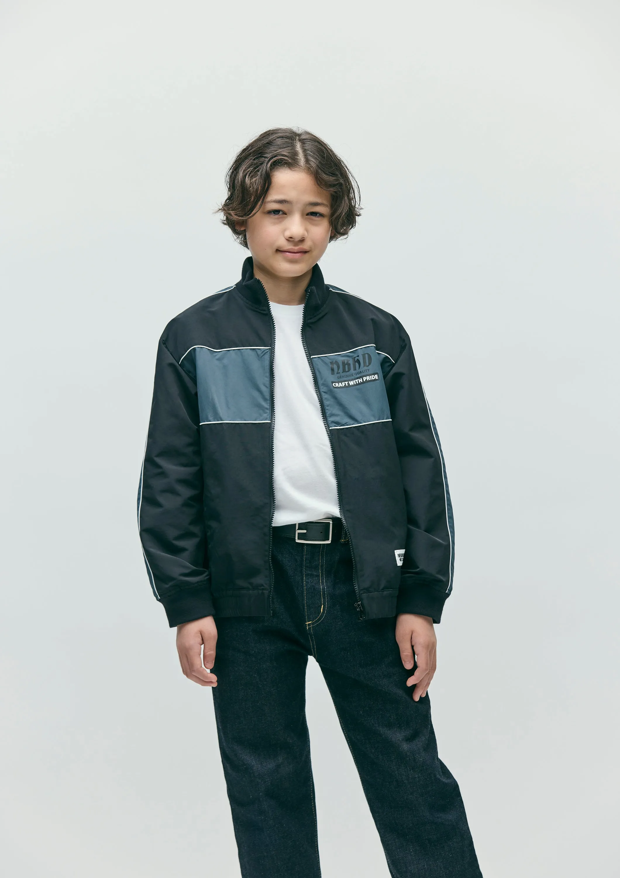 OT . BICOLOR TRACK JACKET sold by Neighborhood product image thumbnail 5