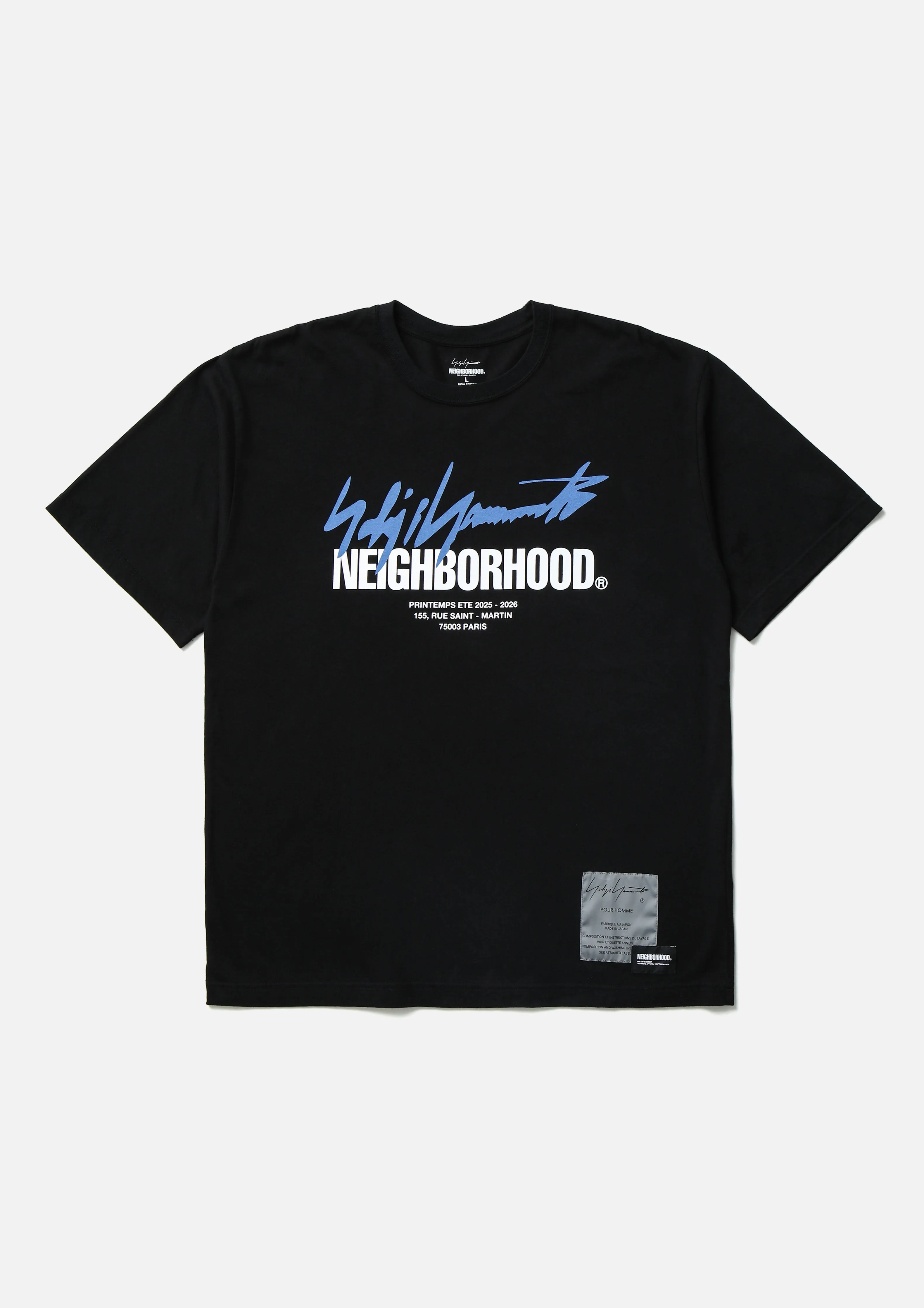 NH X YOHJI YAMAMOTO . TEE SS-2 sold by Neighborhood
