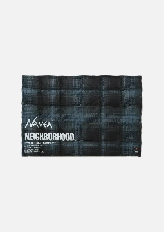 NH X NANGA . DOWN HALF BLANKET made by Neighborhood