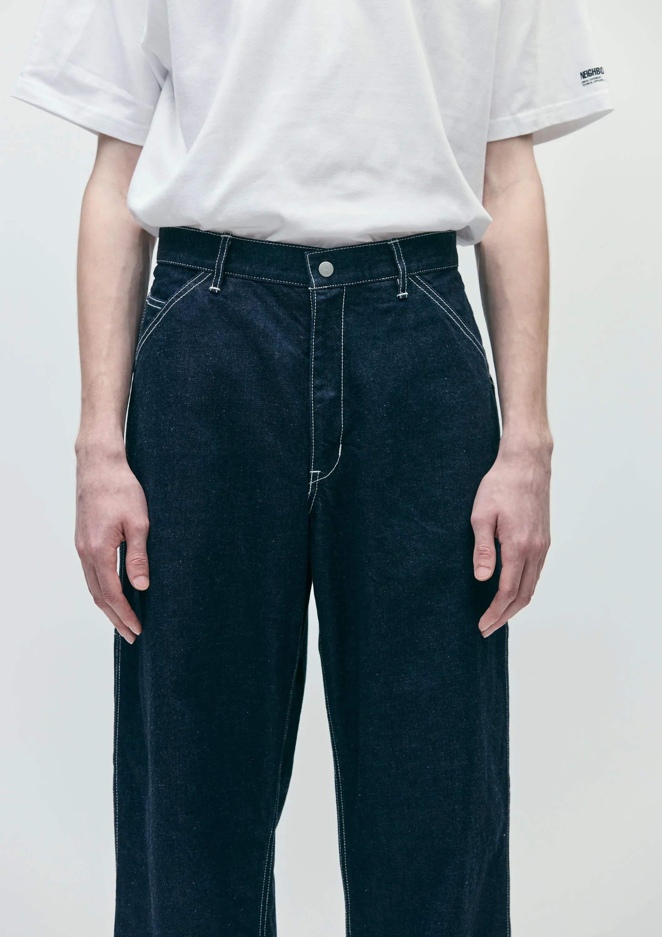 DENIM PAINTER PANTS sold by Neighborhood product image thumbnail 5