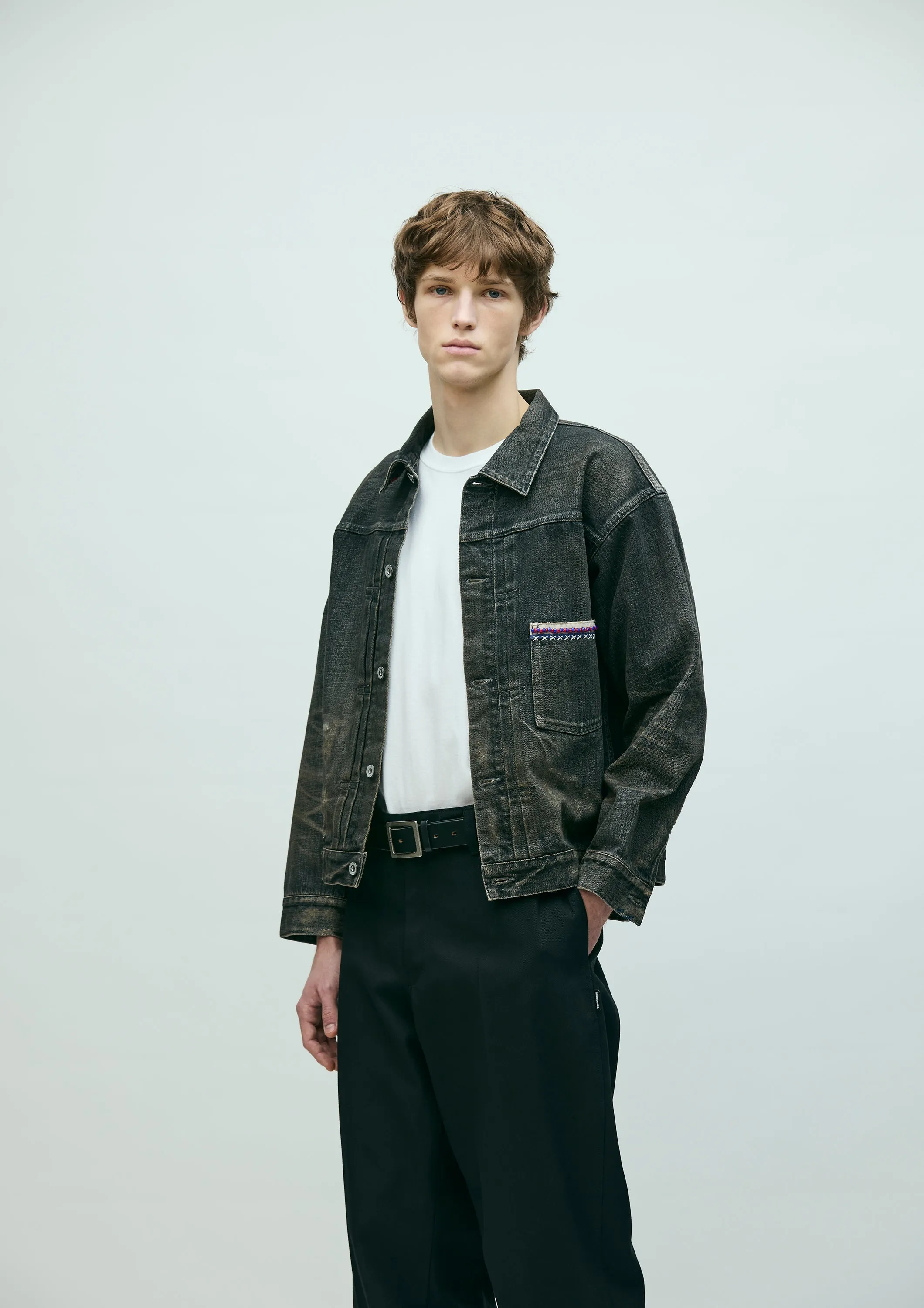 SAVAGE DENIM TYPE-1 JACKET sold by Neighborhood product image thumbnail 4