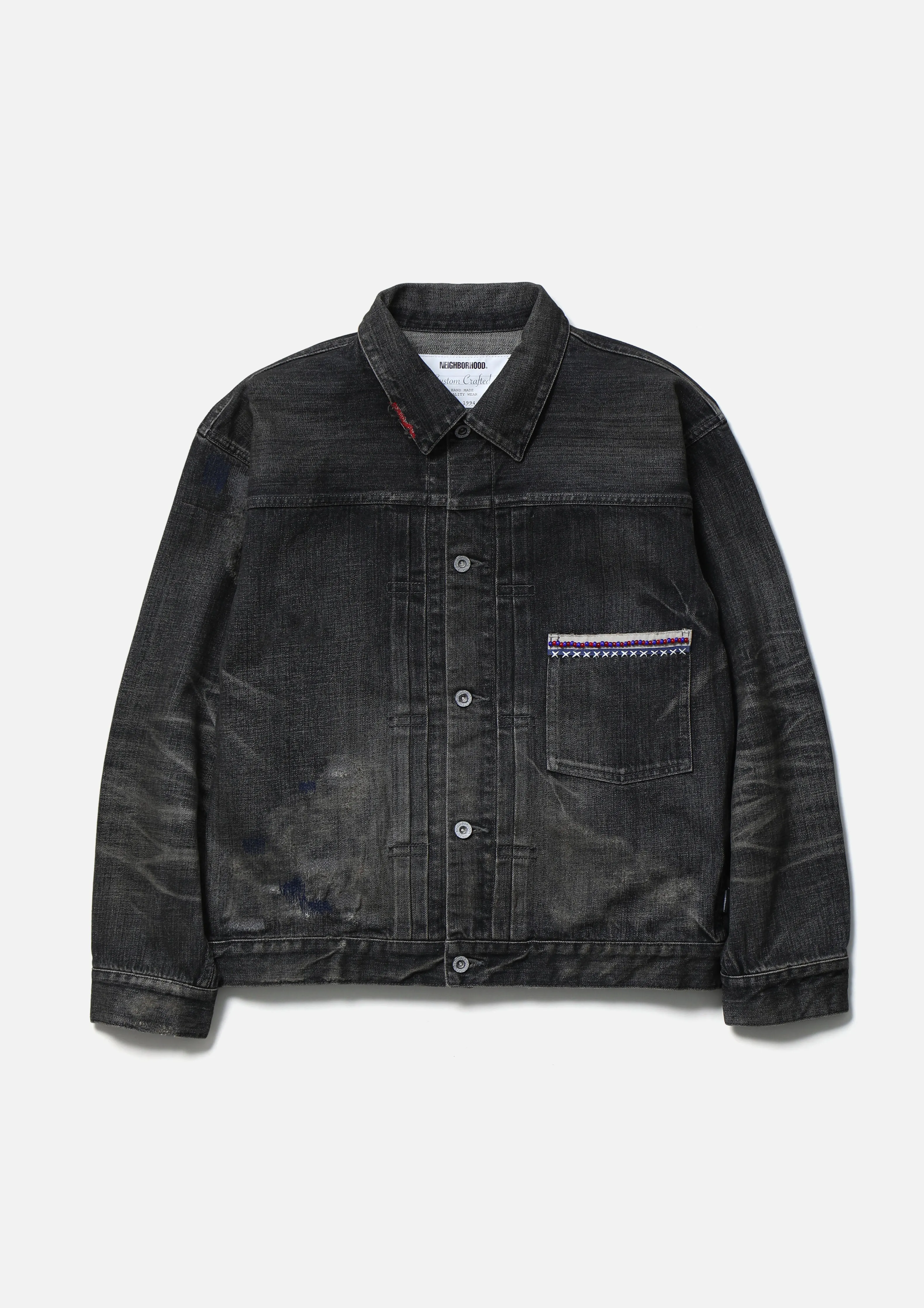 SAVAGE DENIM TYPE-1 JACKET sold by Neighborhood product image thumbnail 2