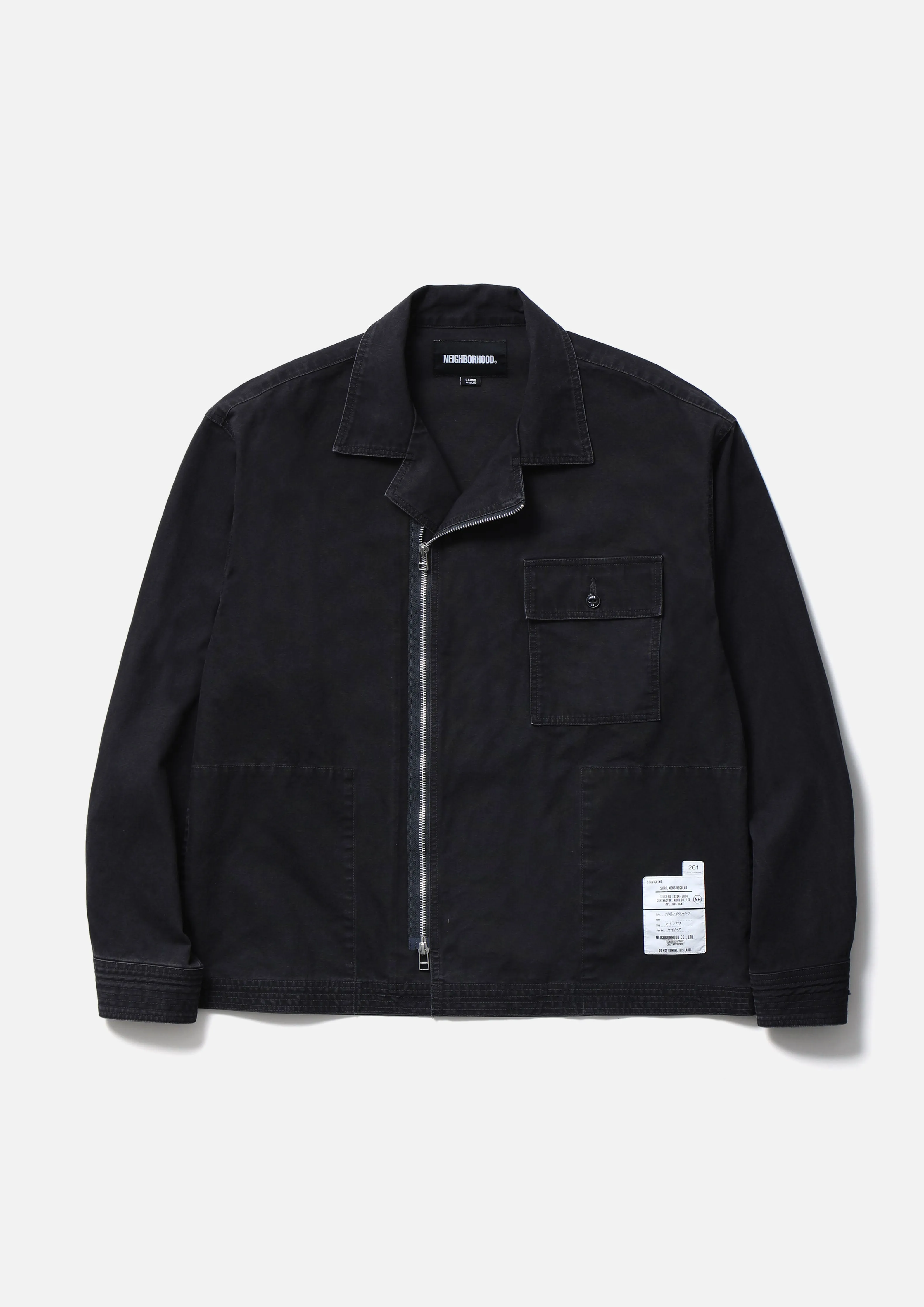 ZIP FIELD SHIRT LS sold by Neighborhood product image thumbnail 2