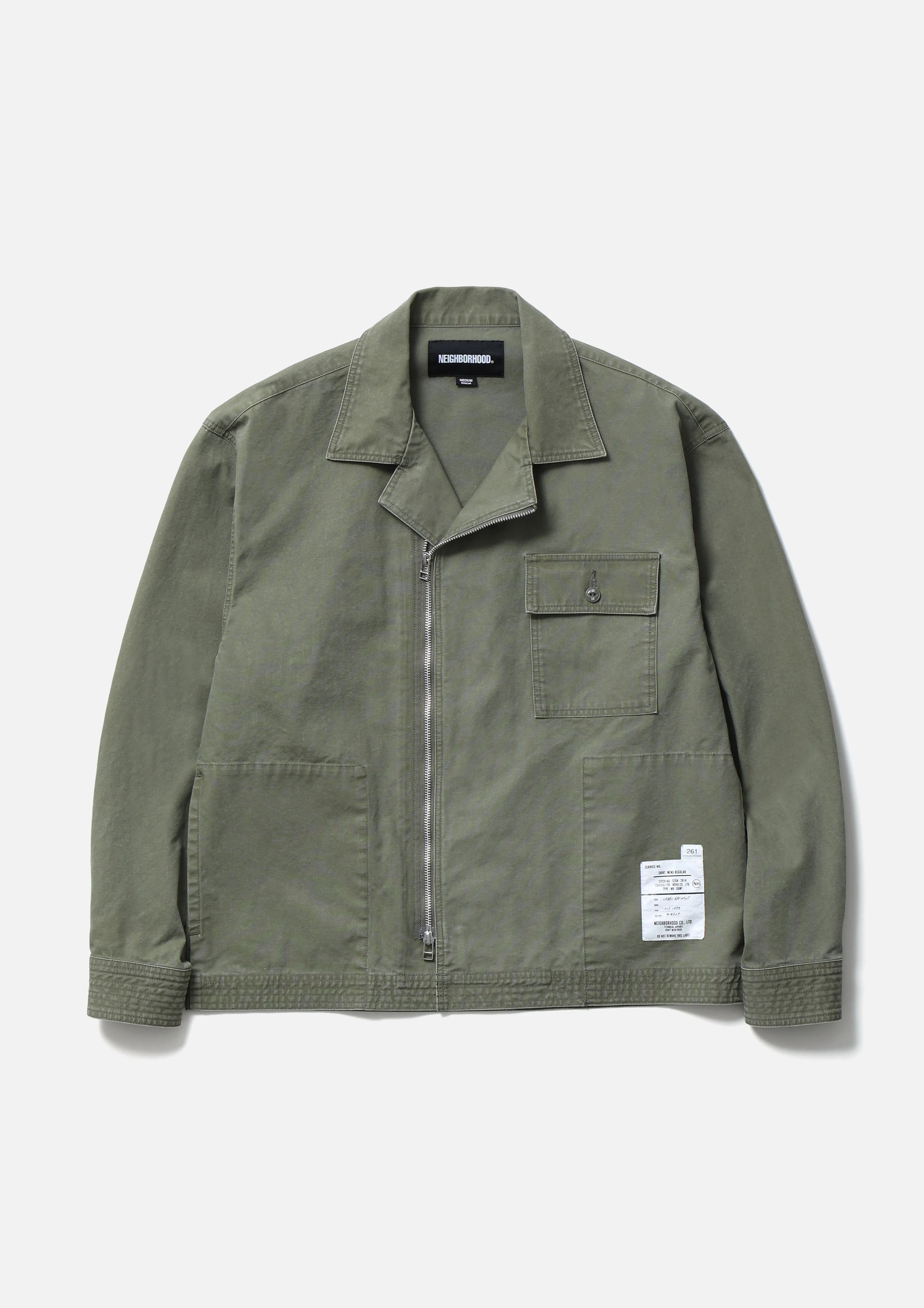 ZIP FIELD SHIRT LS sold by Neighborhood