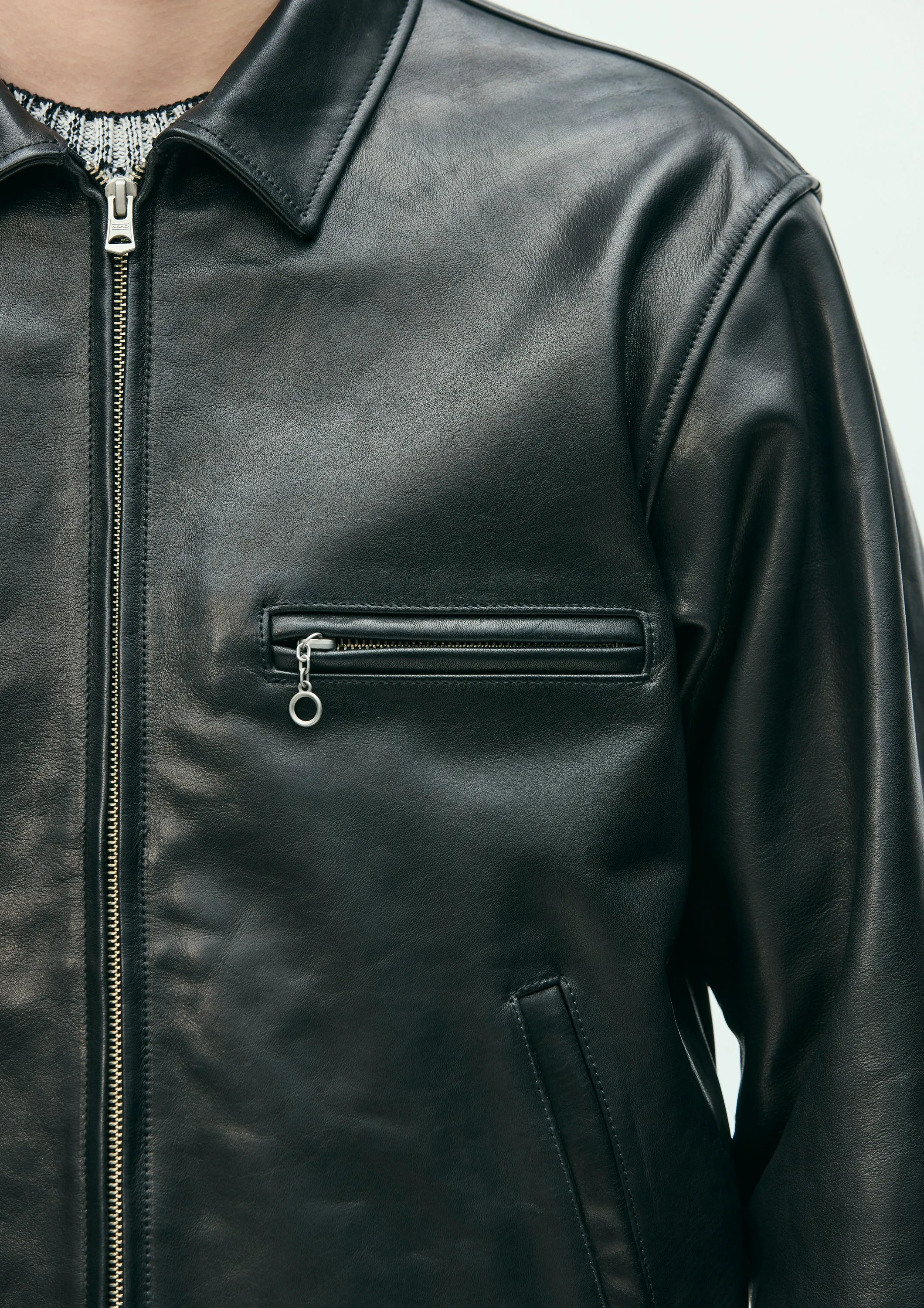 LEATHER SPORTS JACKET sold by Neighborhood product image thumbnail 5