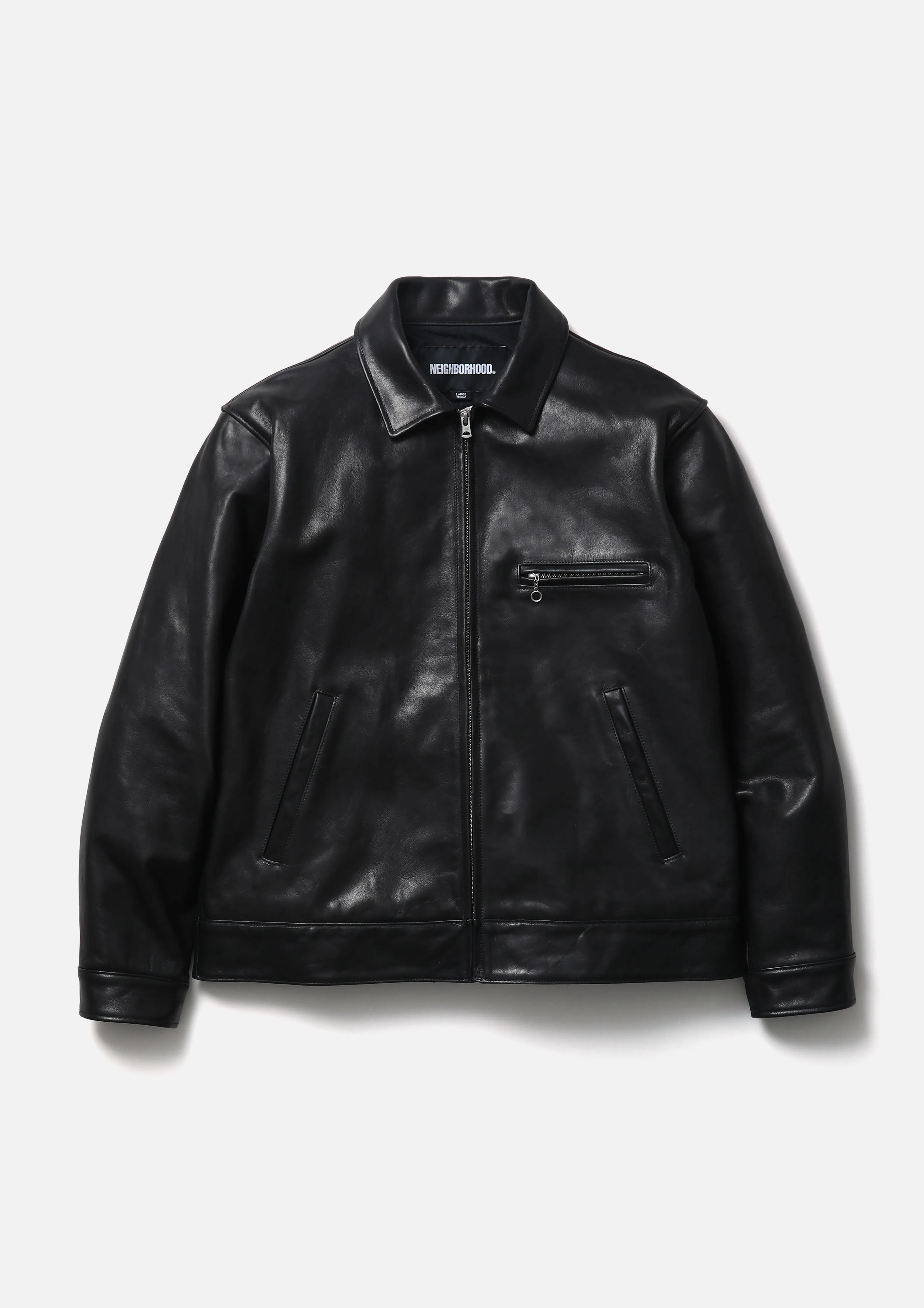 LEATHER SPORTS JACKET sold by Neighborhood