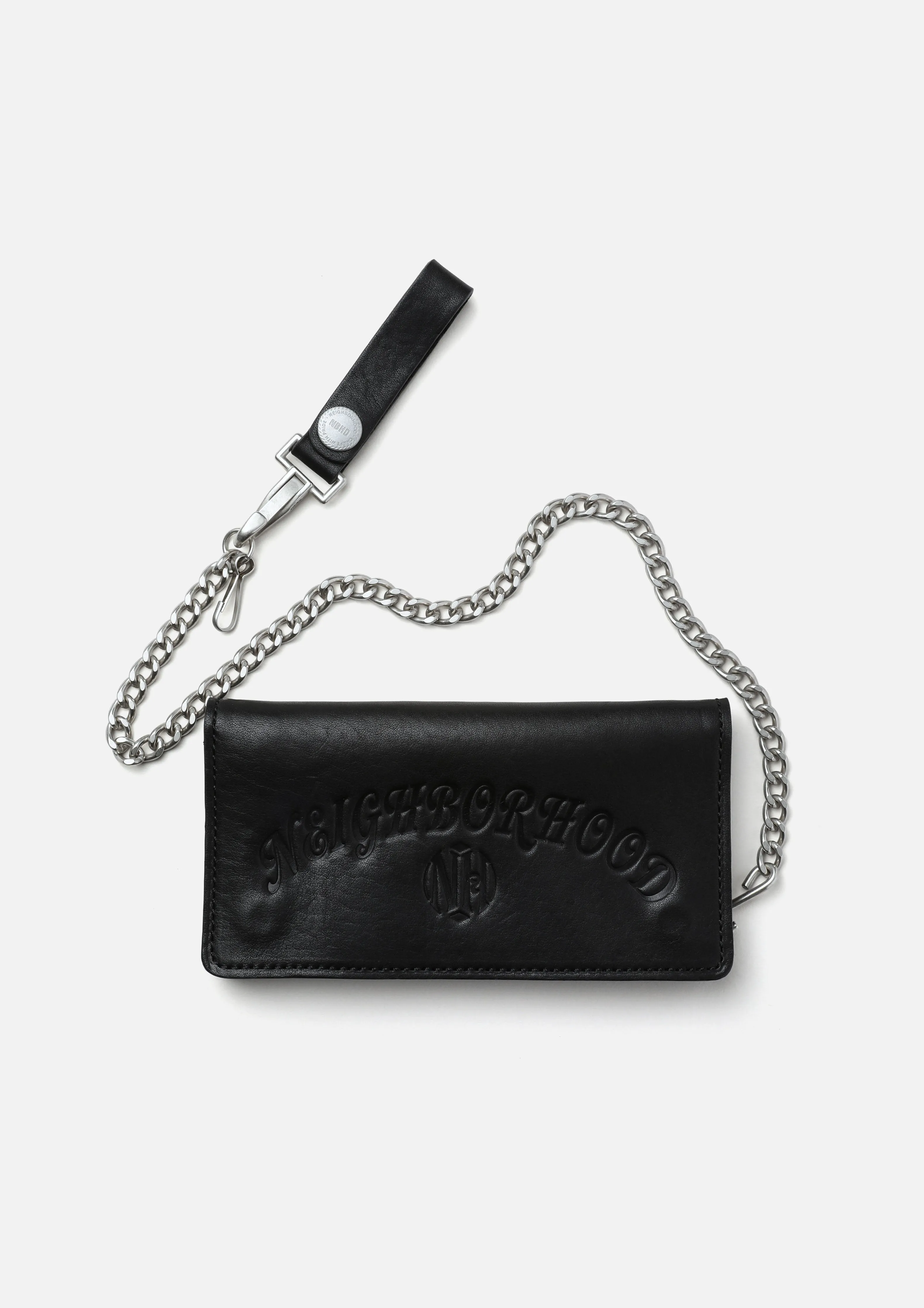 LEATHER TRUCKER WALLET sold by Neighborhood