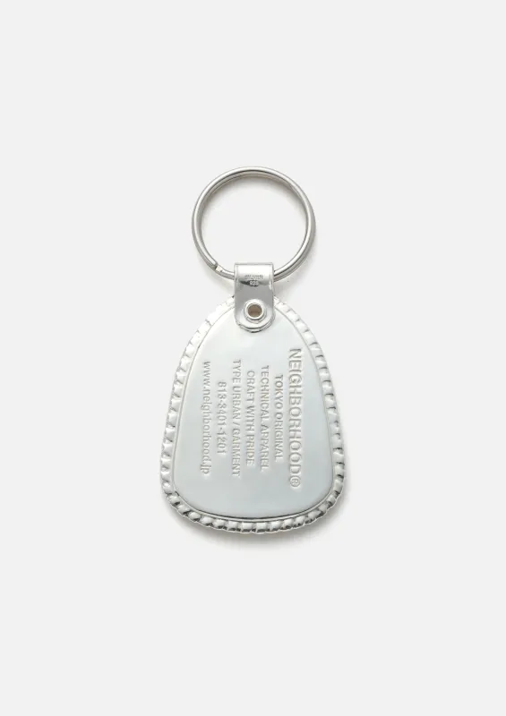 SILVER ADVERTISING KEYHOLDER sold by Neighborhood
