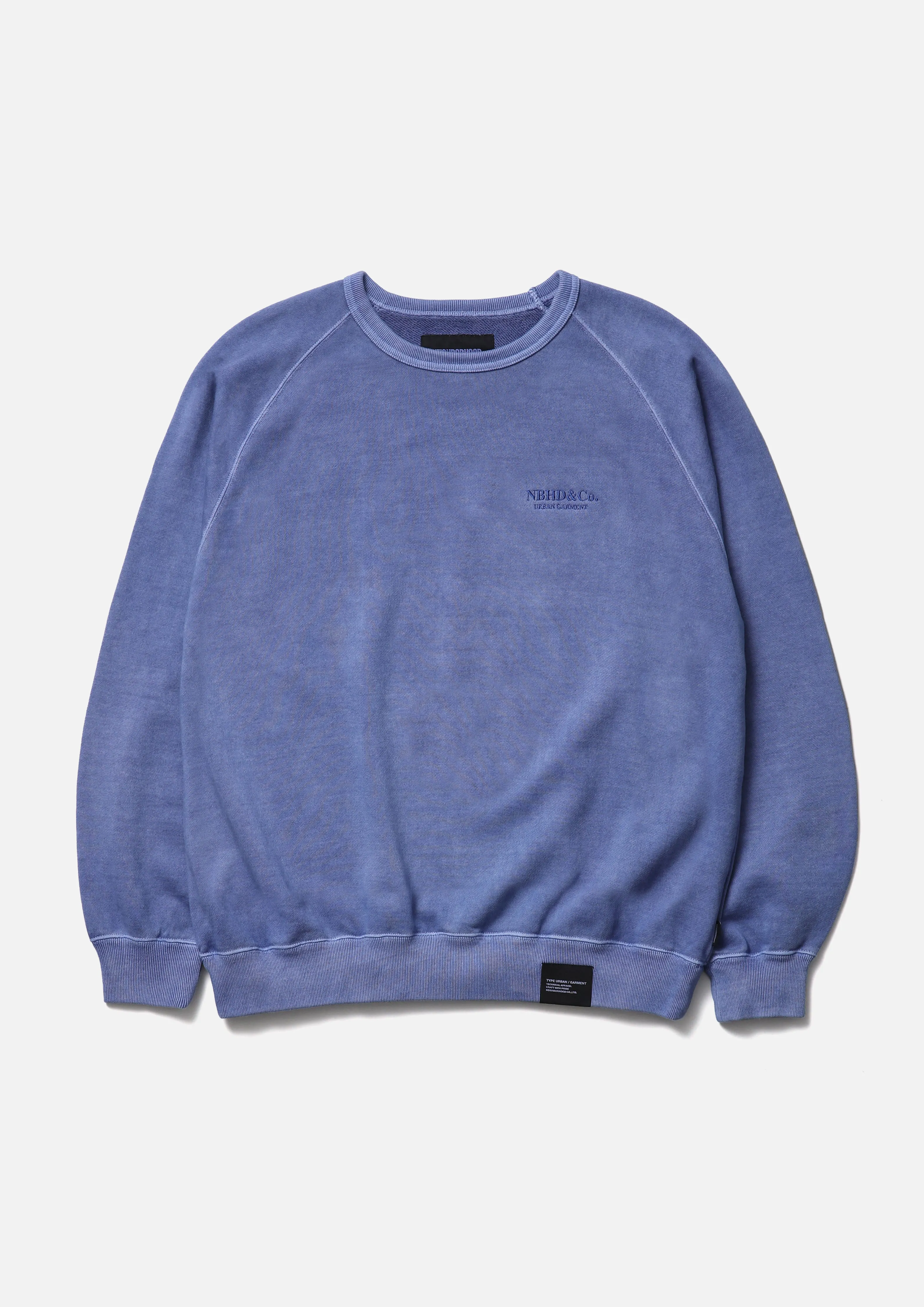 PIGMENT DYED SWEAT SHIRT LS sold by Neighborhood product image thumbnail 4