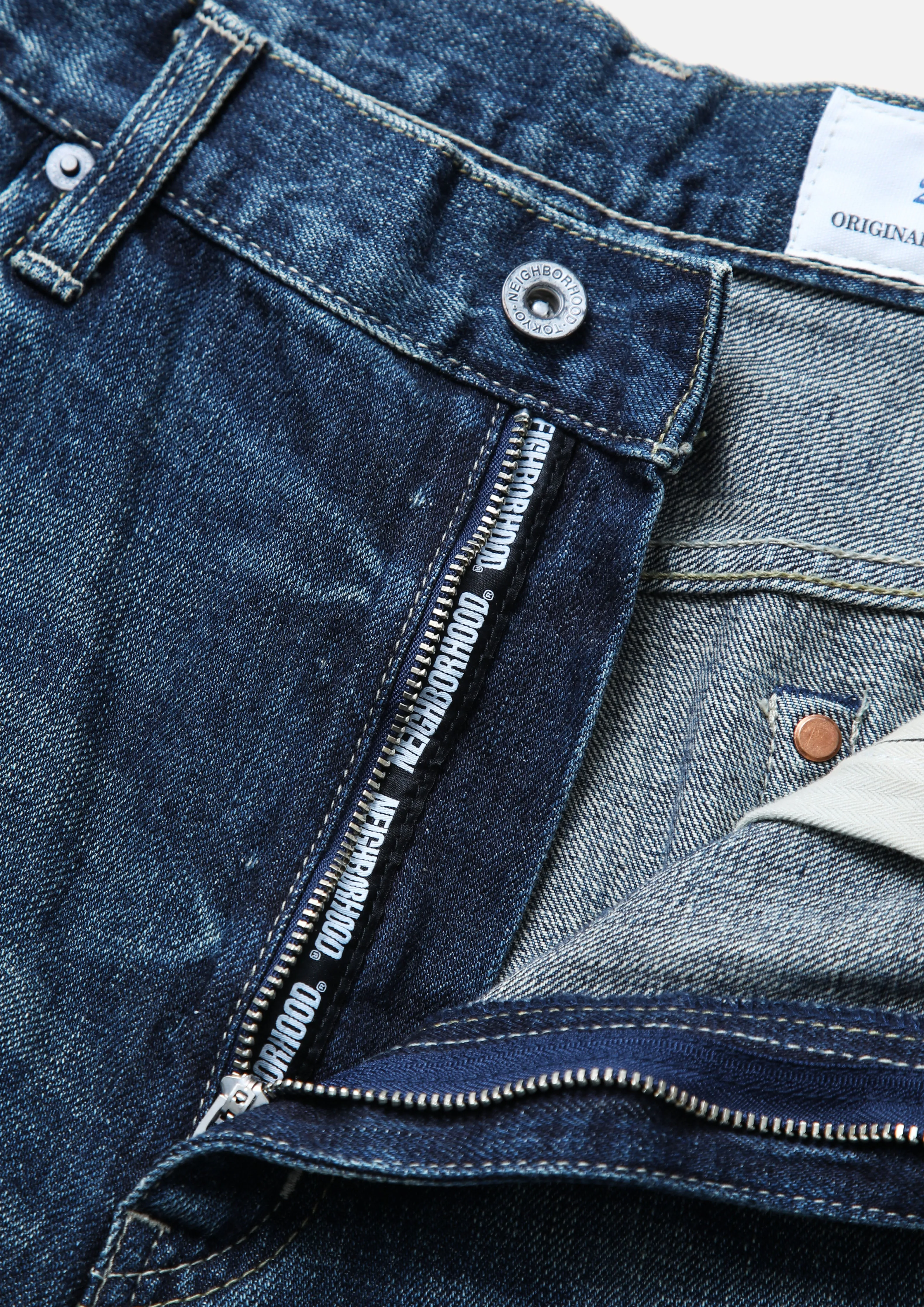 WASHED DENIM DP MID PANTS sold by Neighborhood product image thumbnail 4