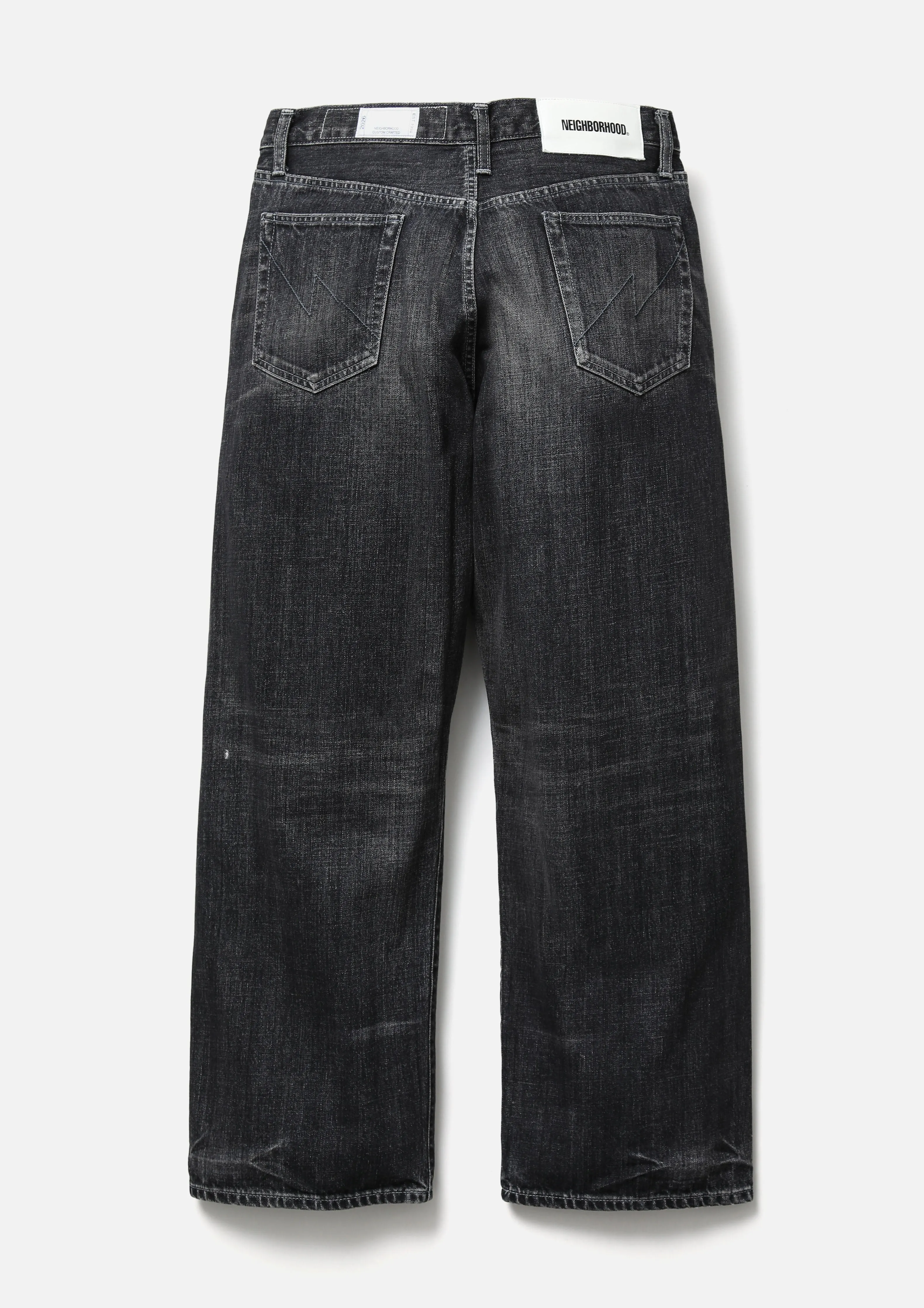 WASHED DENIM DP WIDE PANTS sold by Neighborhood product image thumbnail 3