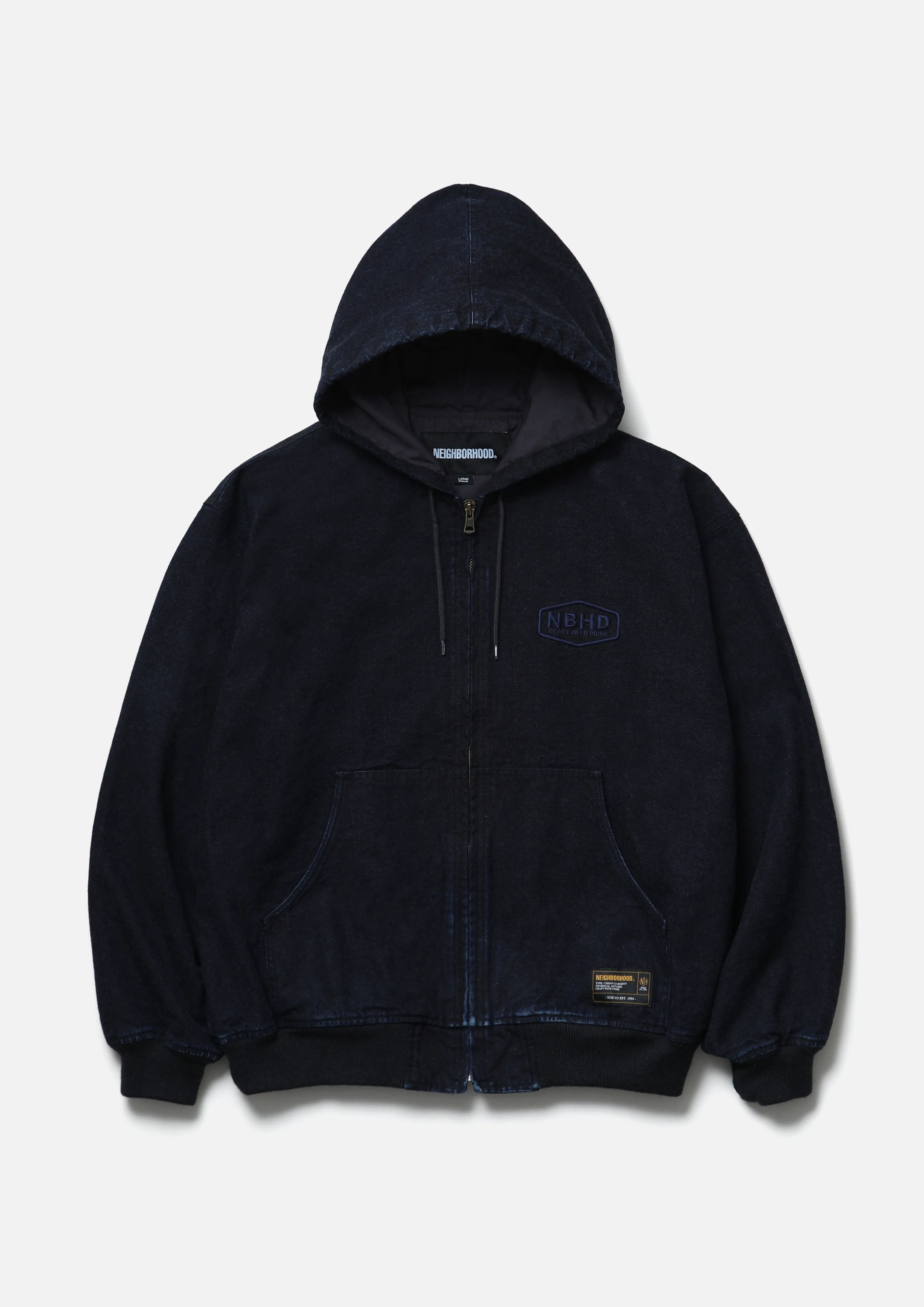 ZIP HOODED JACKET sold by Neighborhood product image thumbnail 2