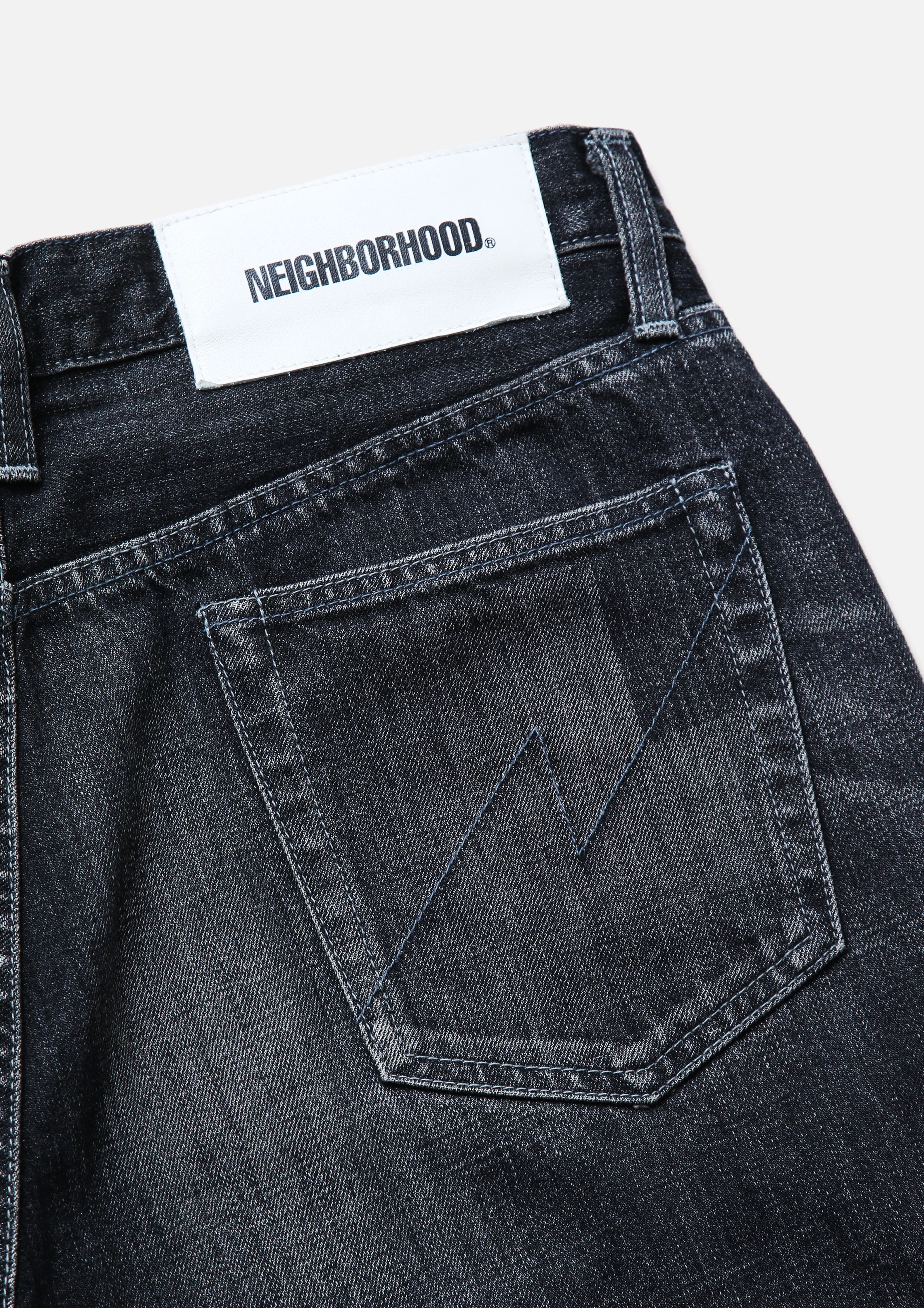 WASHED DENIM DP WIDE PANTS sold by Neighborhood product image thumbnail 5