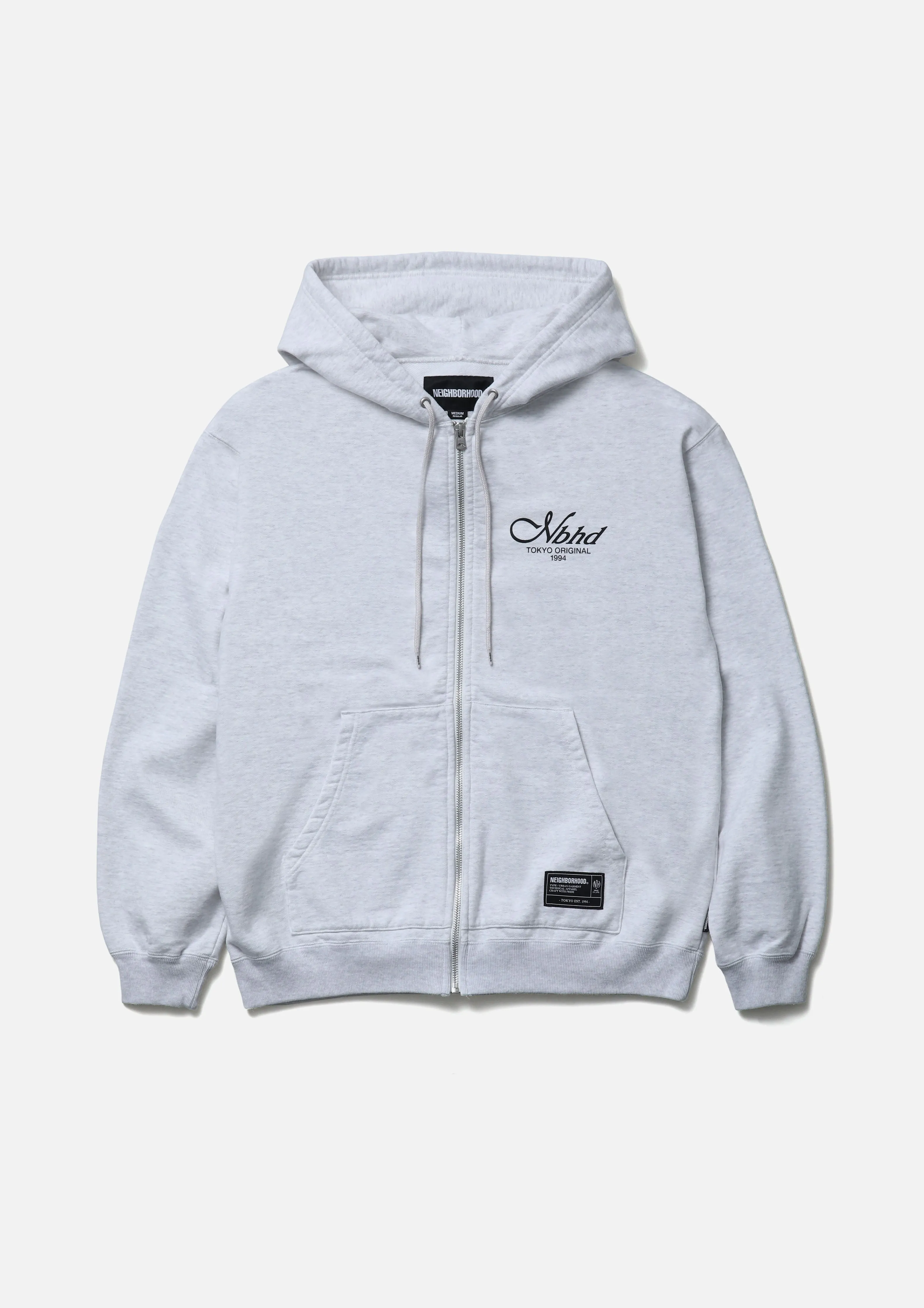 STAPLE SWEAT ZIP HOODIE LS sold by Neighborhood