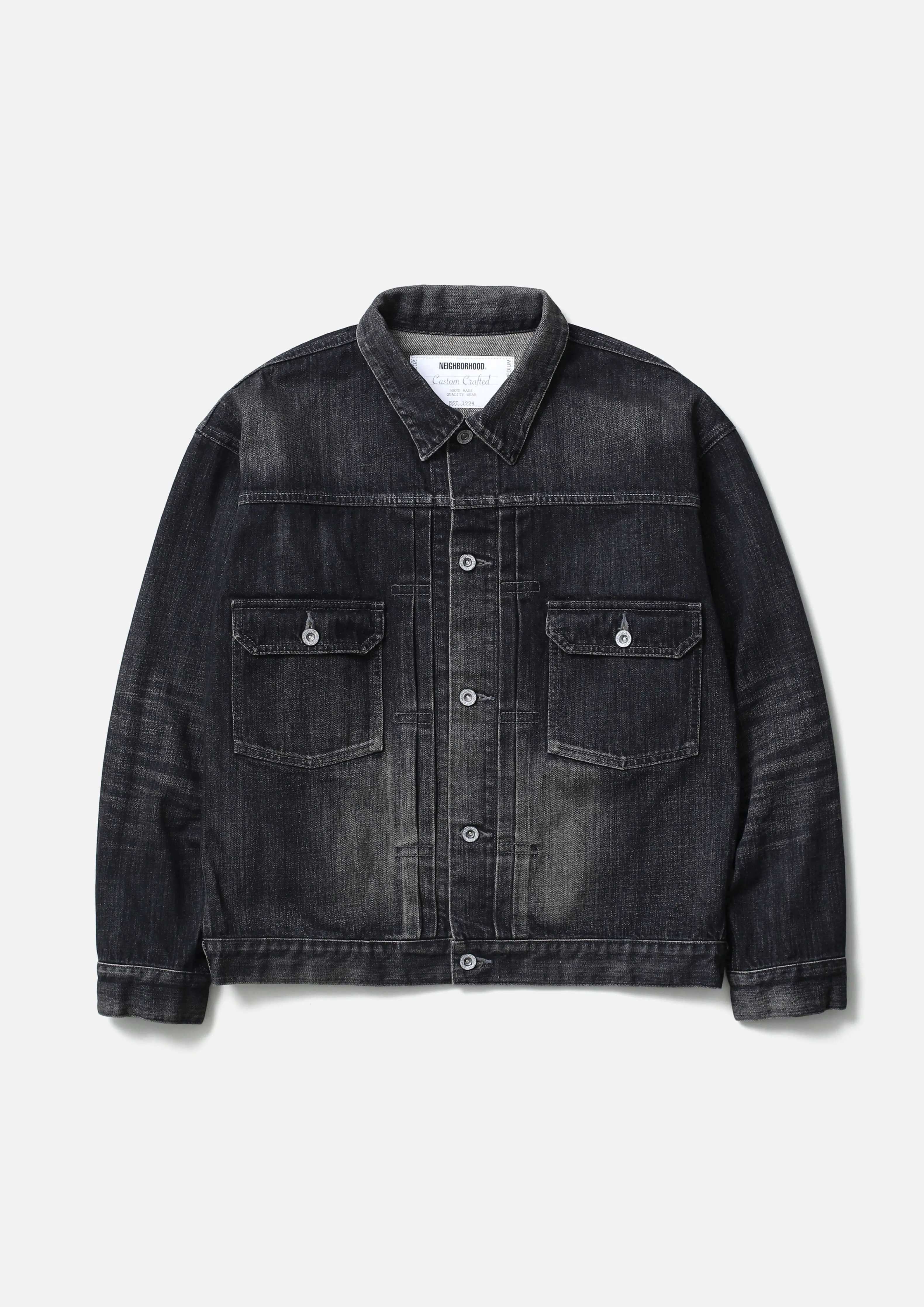WASHED DENIM TYPE-2 JACKET sold by Neighborhood