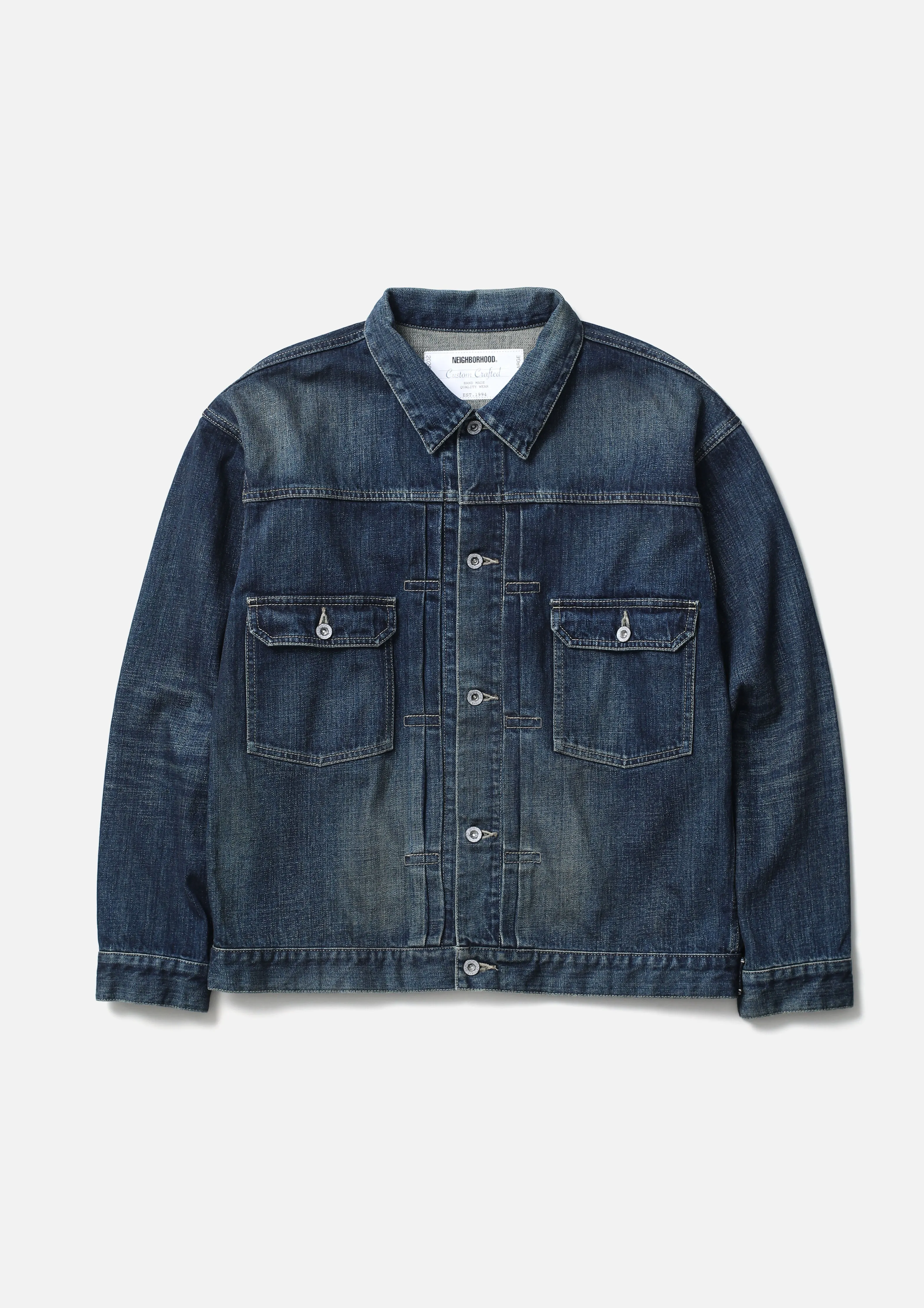 WASHED DENIM TYPE-2 JACKET sold by Neighborhood product image thumbnail 2