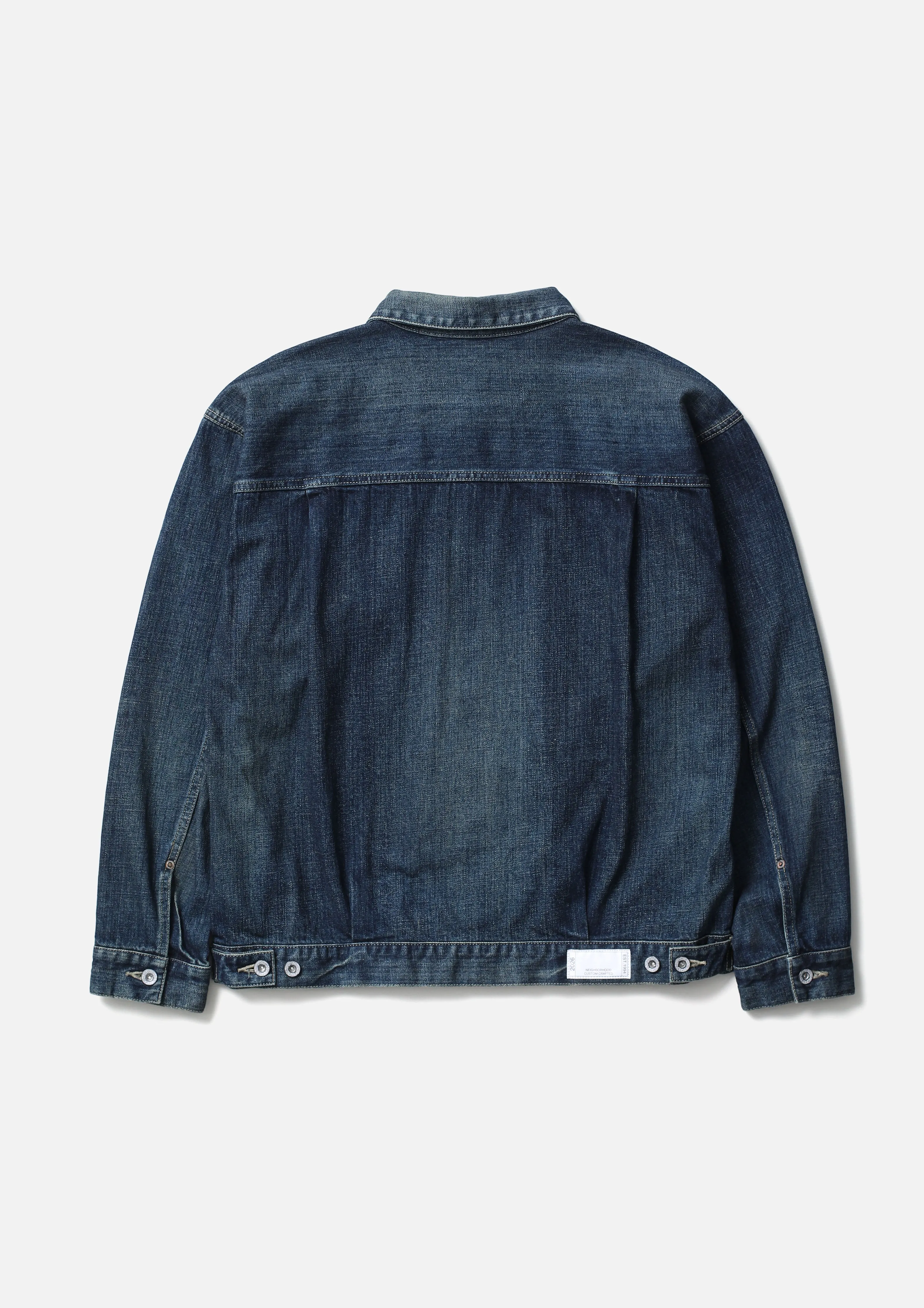 WASHED DENIM TYPE-2 JACKET sold by Neighborhood product image thumbnail 3
