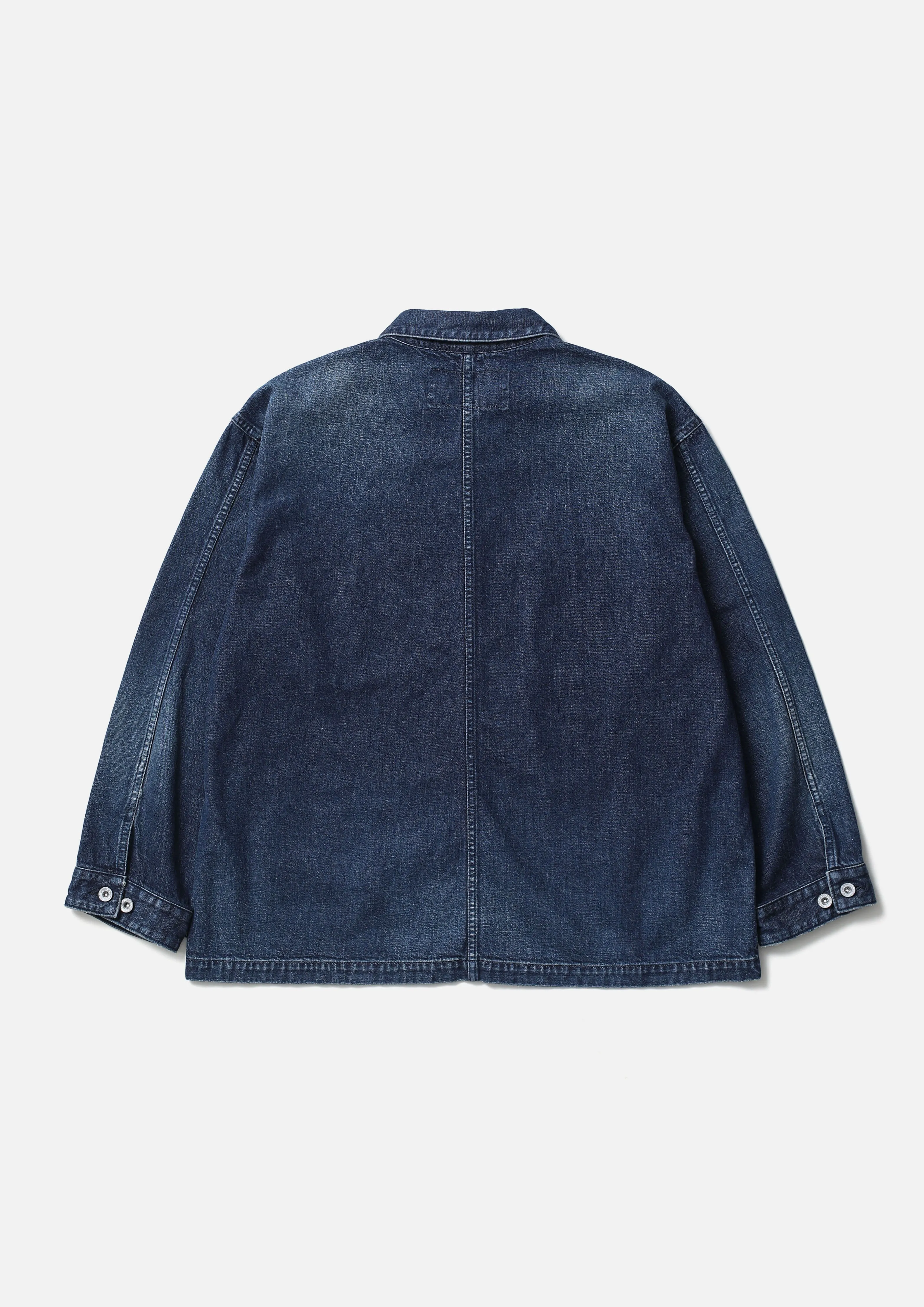 WASHED DENIM COVERALL JACKET sold by Neighborhood product image thumbnail 3