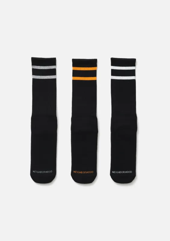 CLASSIC 3PACK SOCKS made by Neighborhood