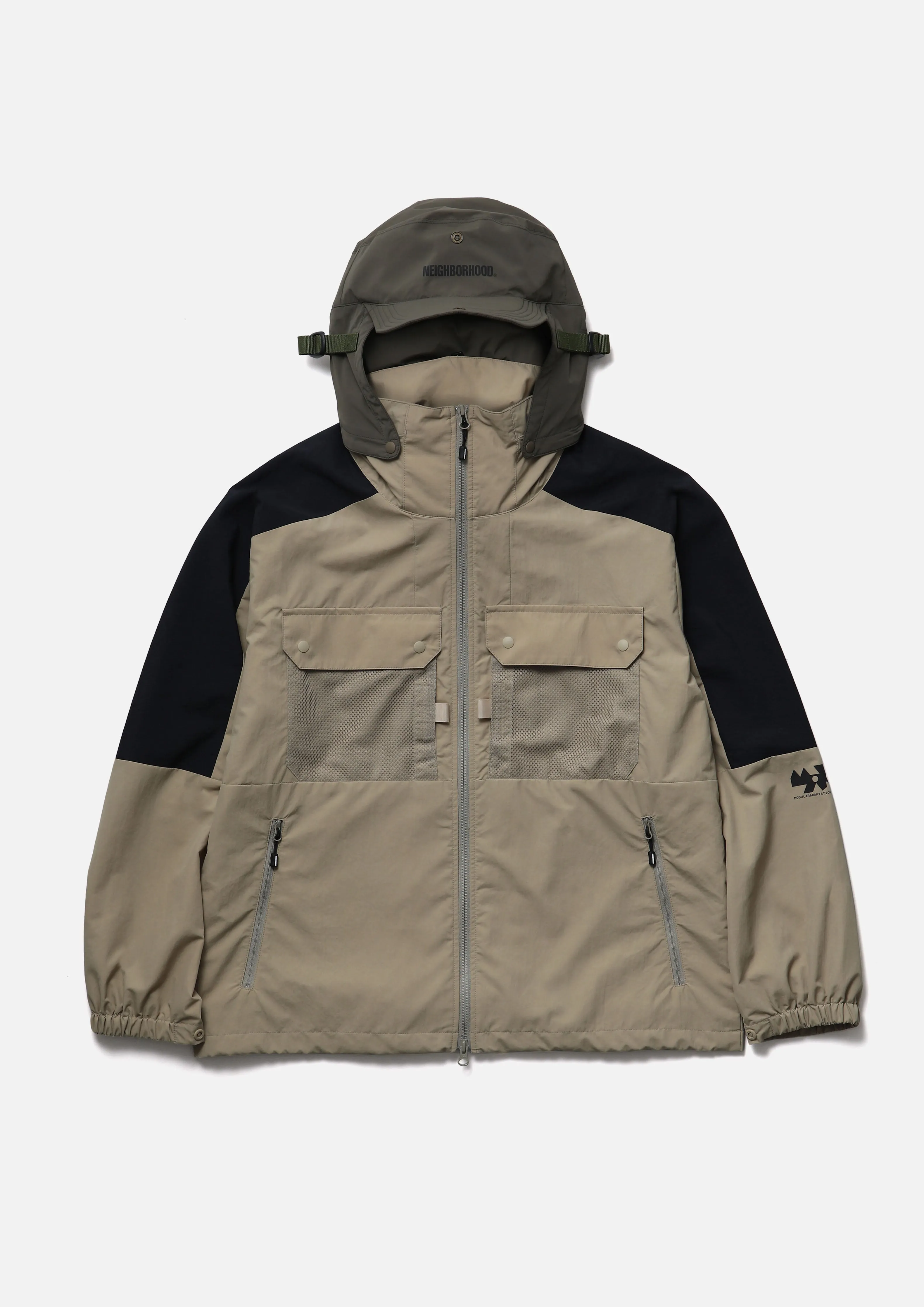 MAP . DETACHABLE HOODED JACKET sold by Neighborhood