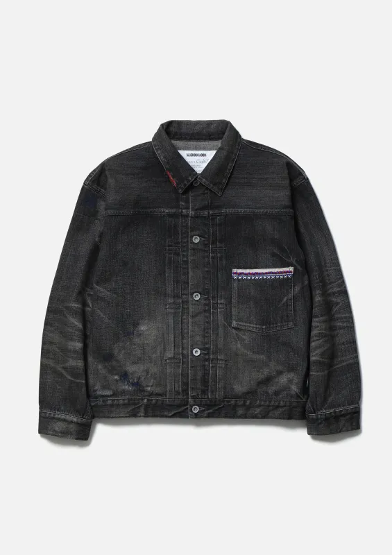 SAVAGE DENIM TYPE-1 JACKET sold by Neighborhood