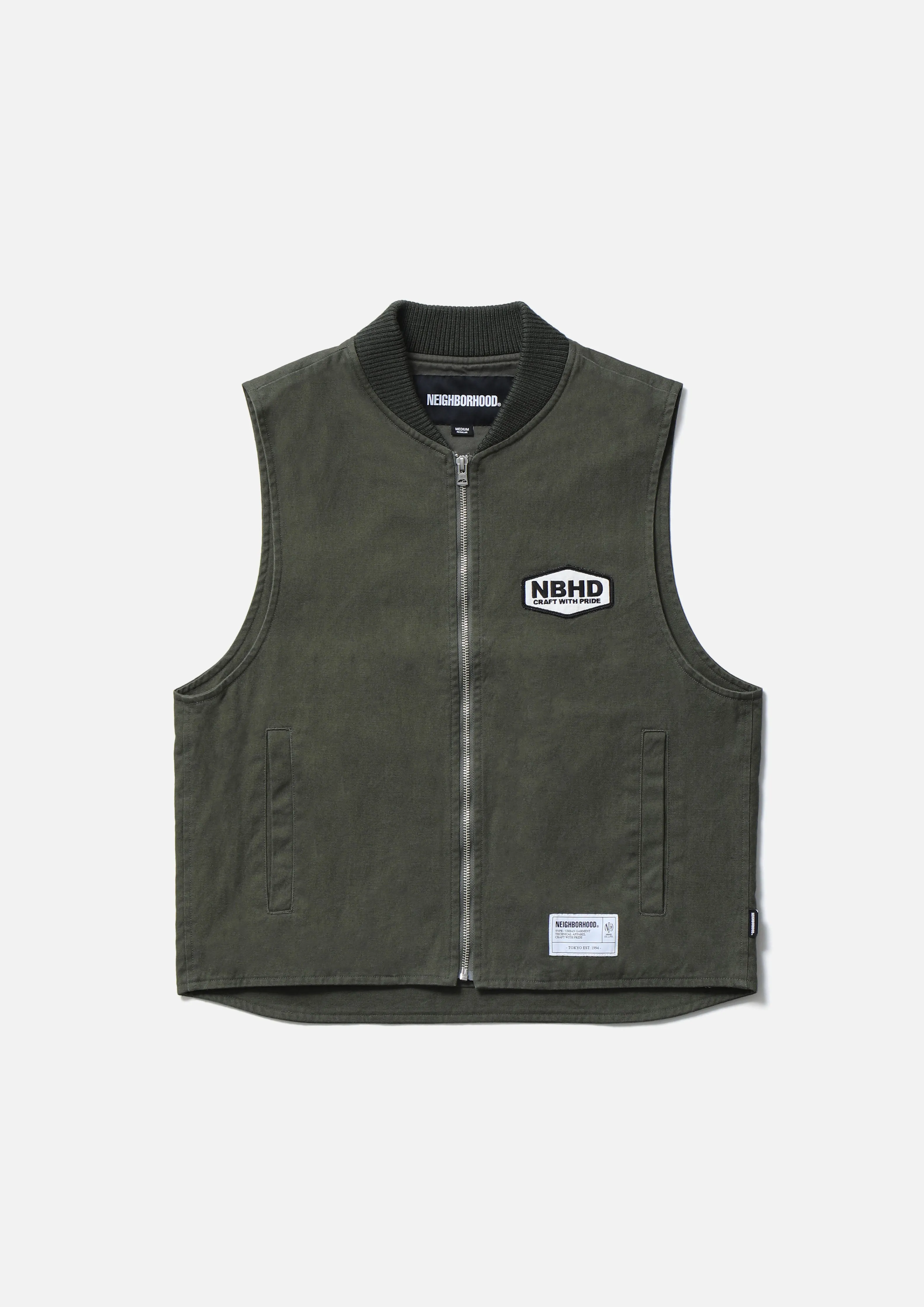 ZIP WORK VEST sold by Neighborhood product image thumbnail 2