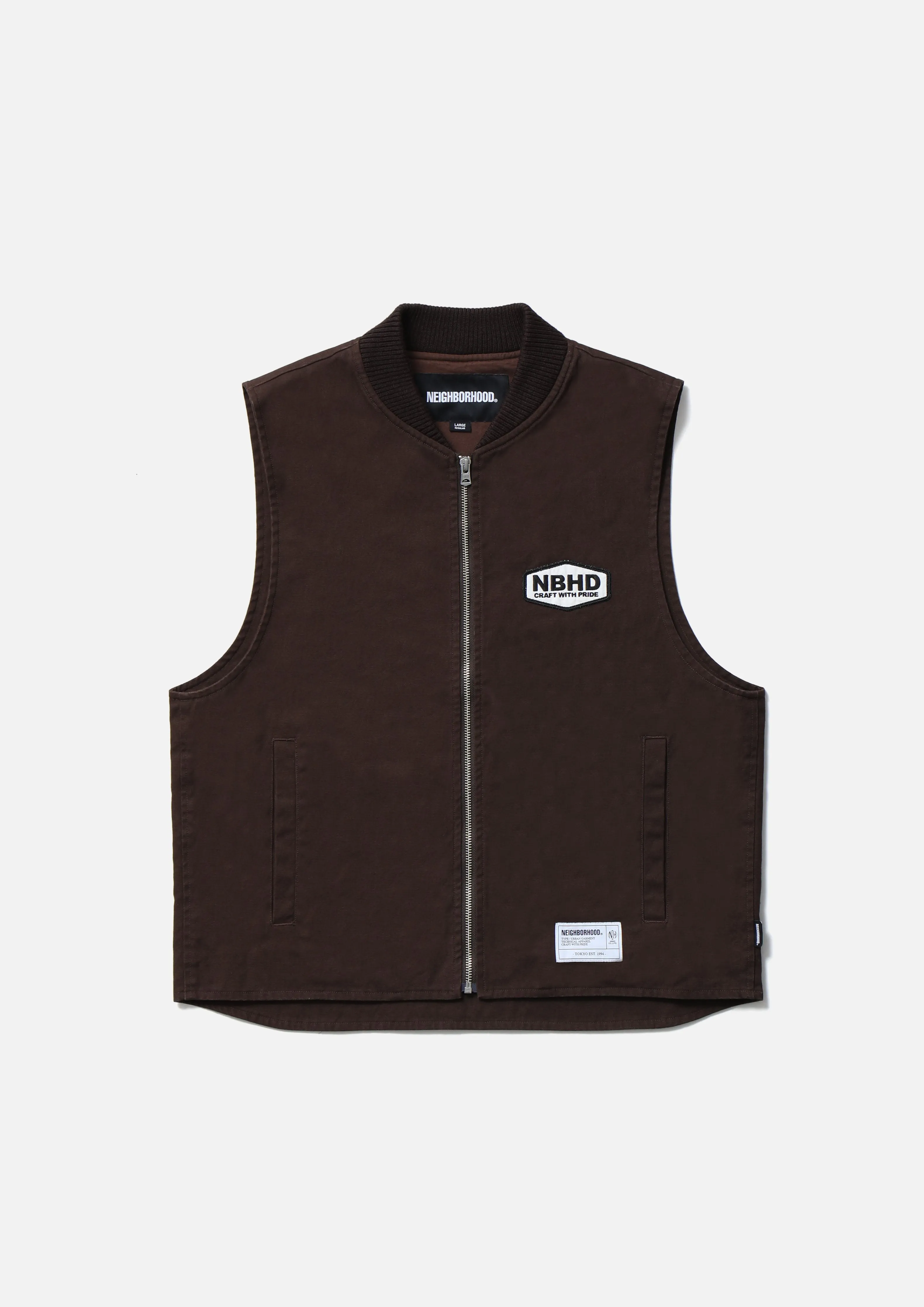 ZIP WORK VEST sold by Neighborhood product image thumbnail 4