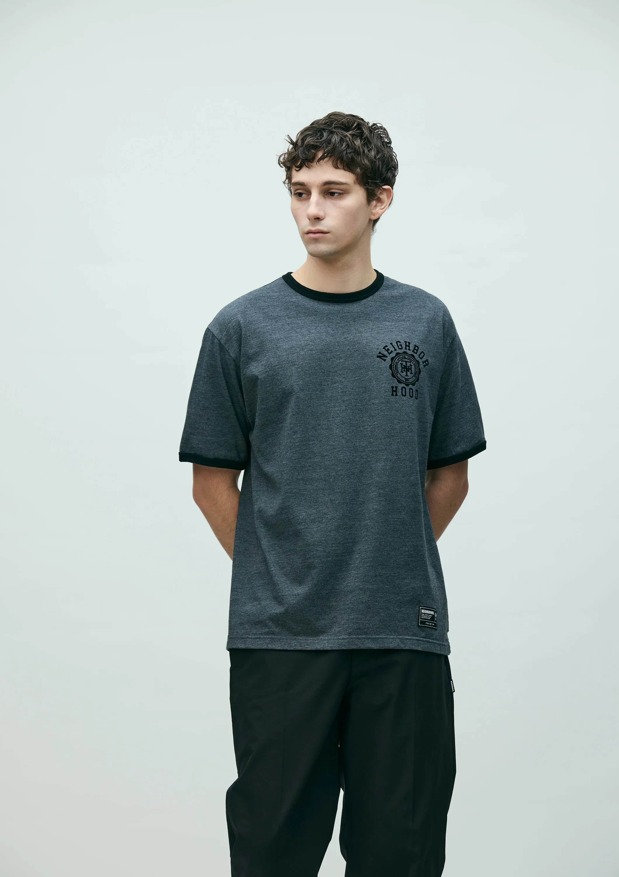 HEATHER FABRIC TEE SS sold by Neighborhood product image thumbnail 5