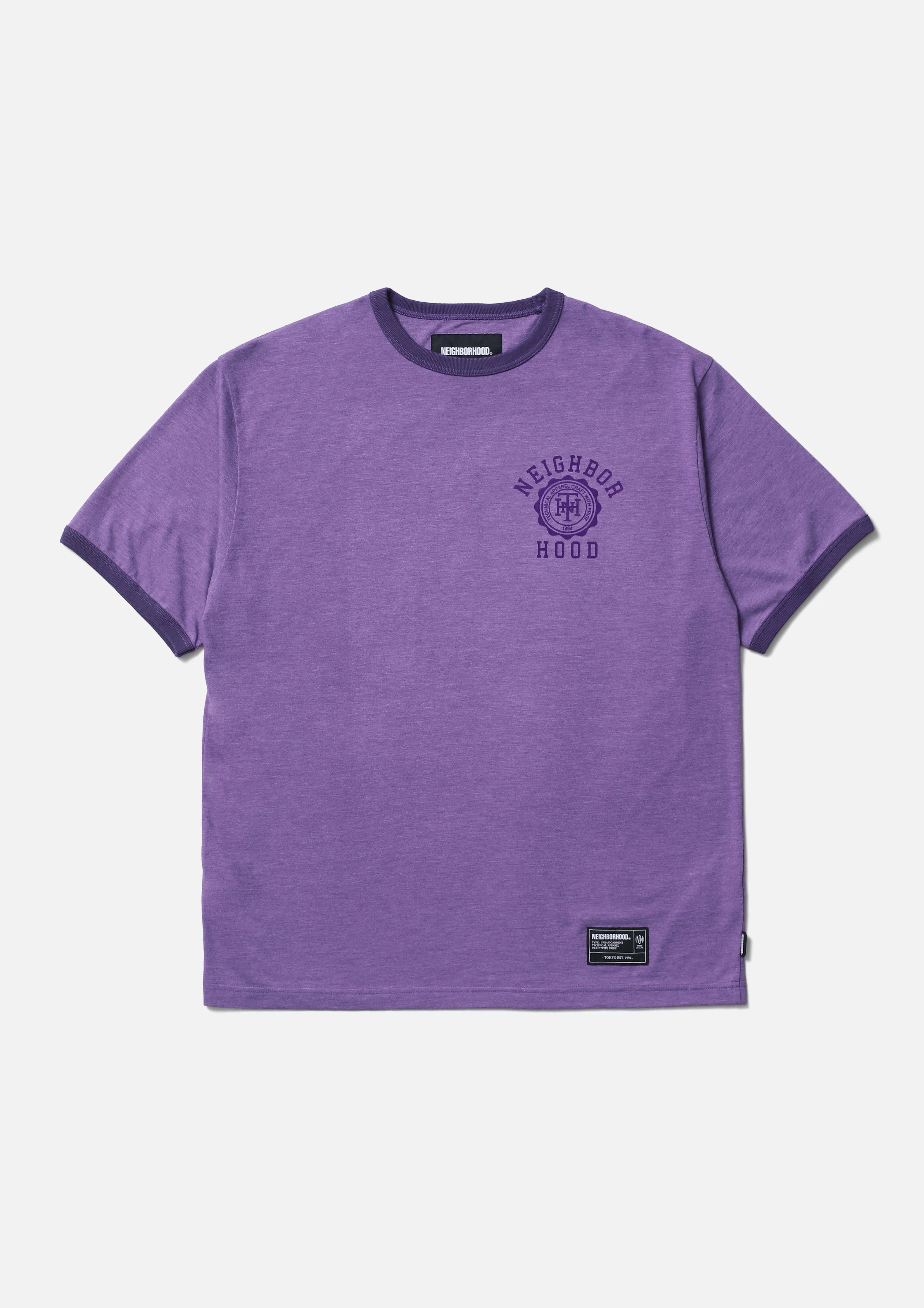 HEATHER FABRIC TEE SS sold by Neighborhood