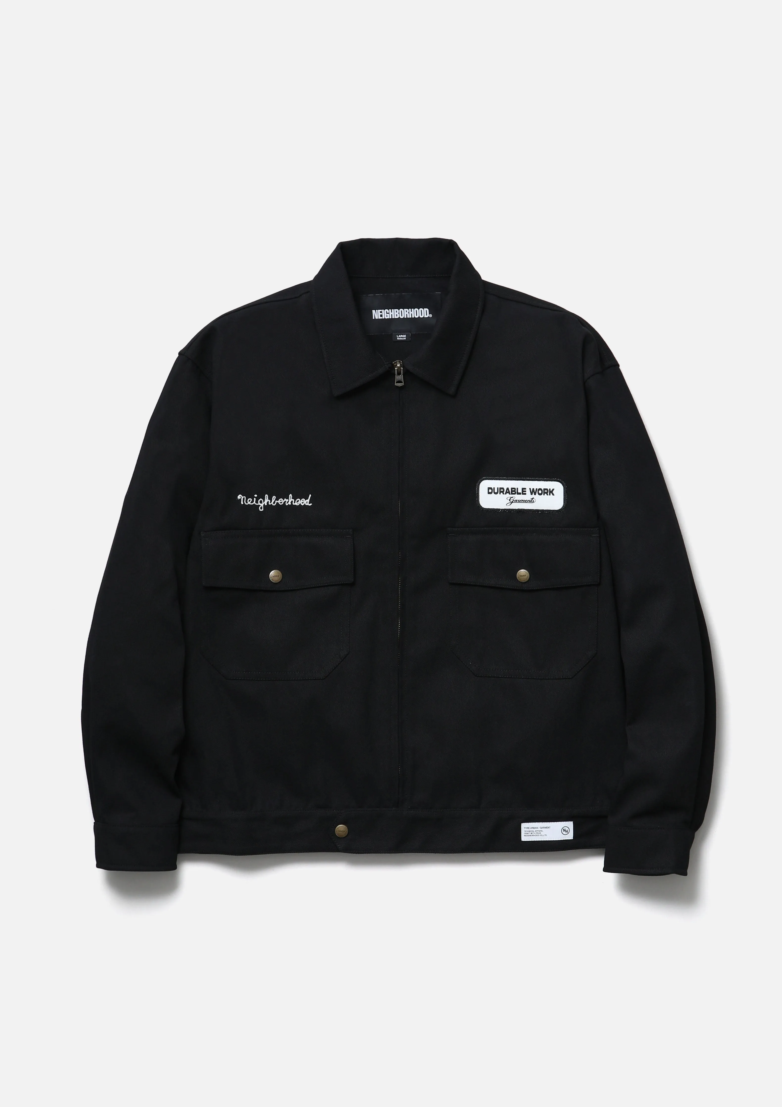 ZIP WORK JACKET sold by Neighborhood product image thumbnail 2