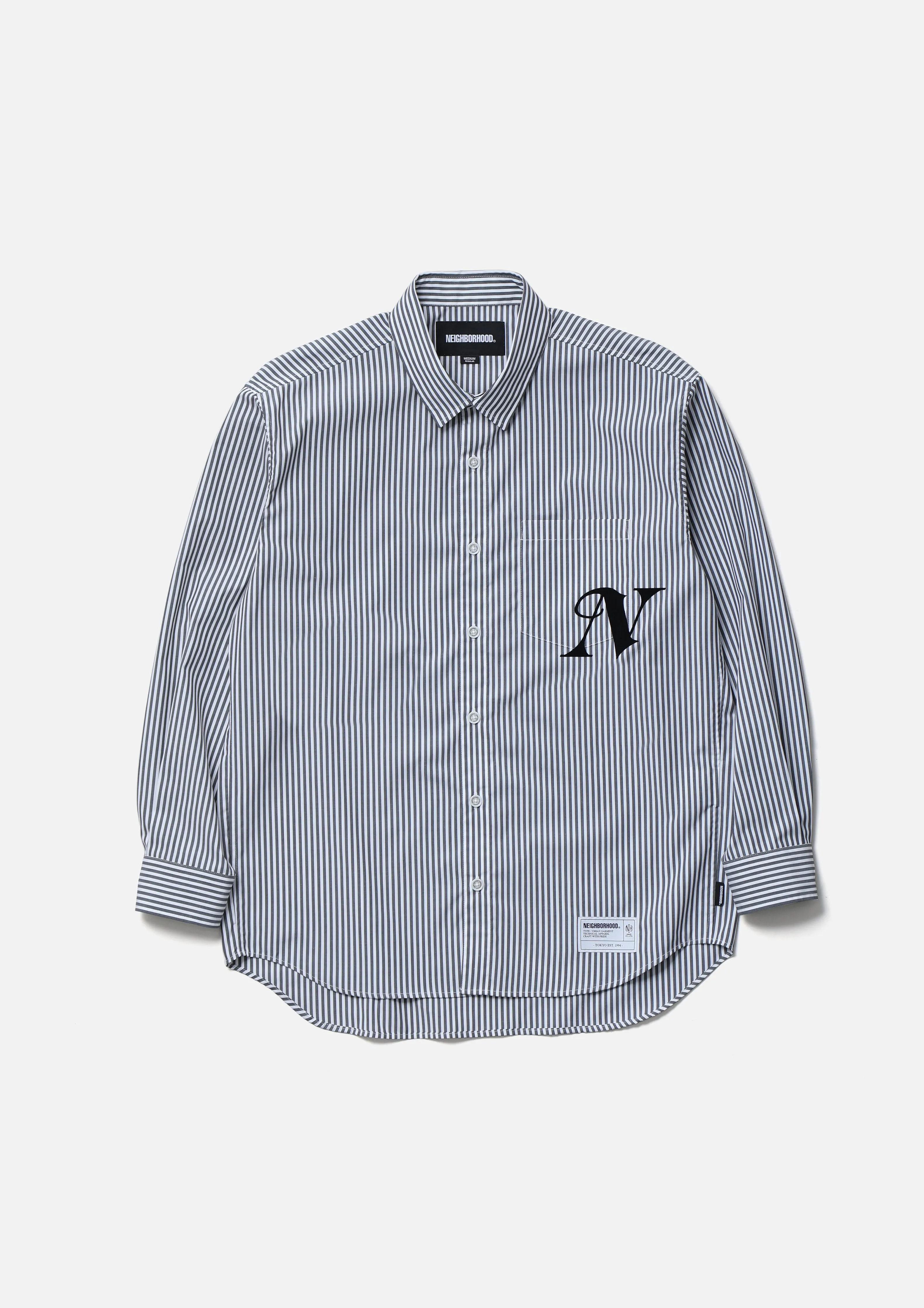 STRIPE SHIRT LS sold by Neighborhood