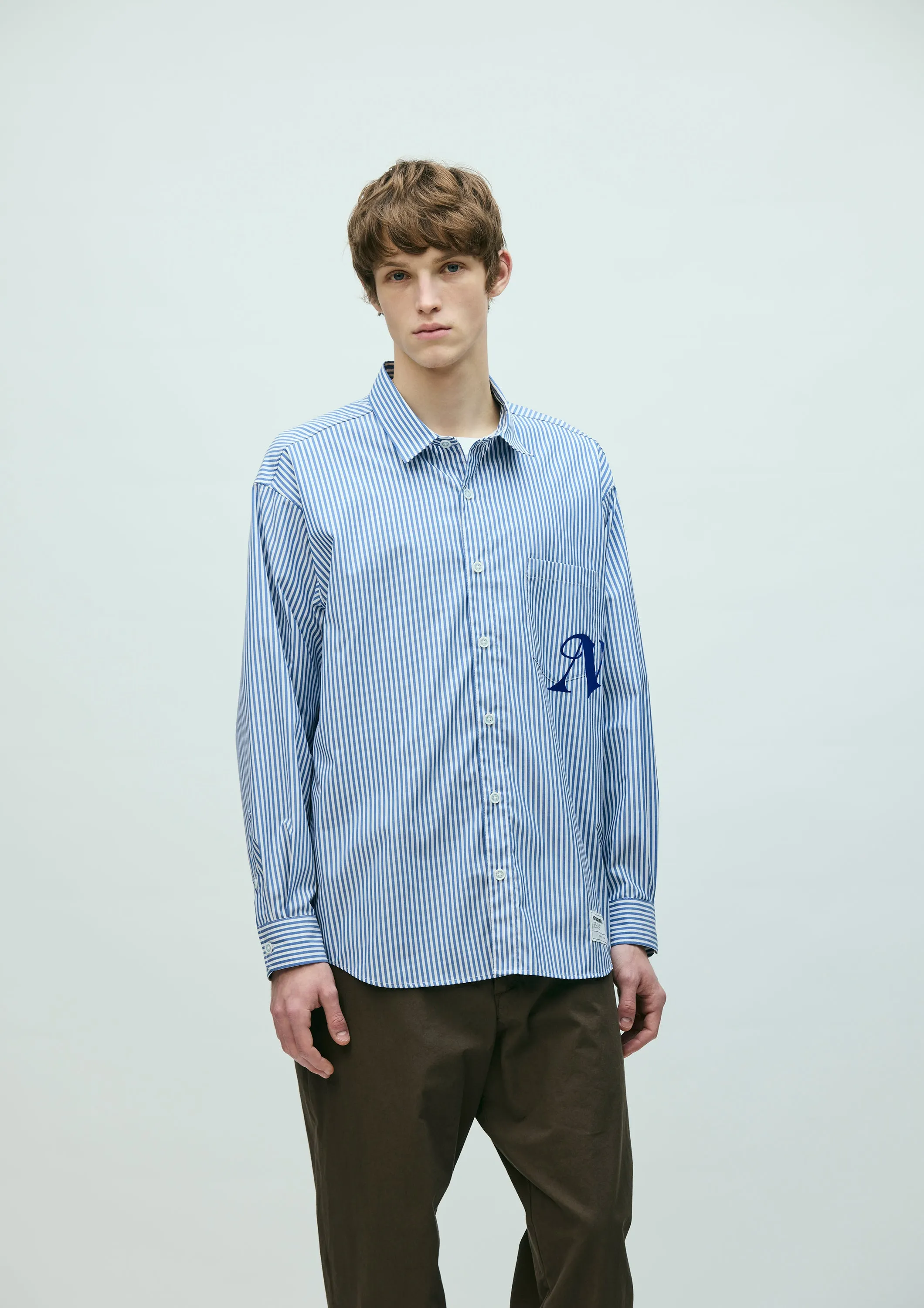 STRIPE SHIRT LS sold by Neighborhood product image thumbnail 4