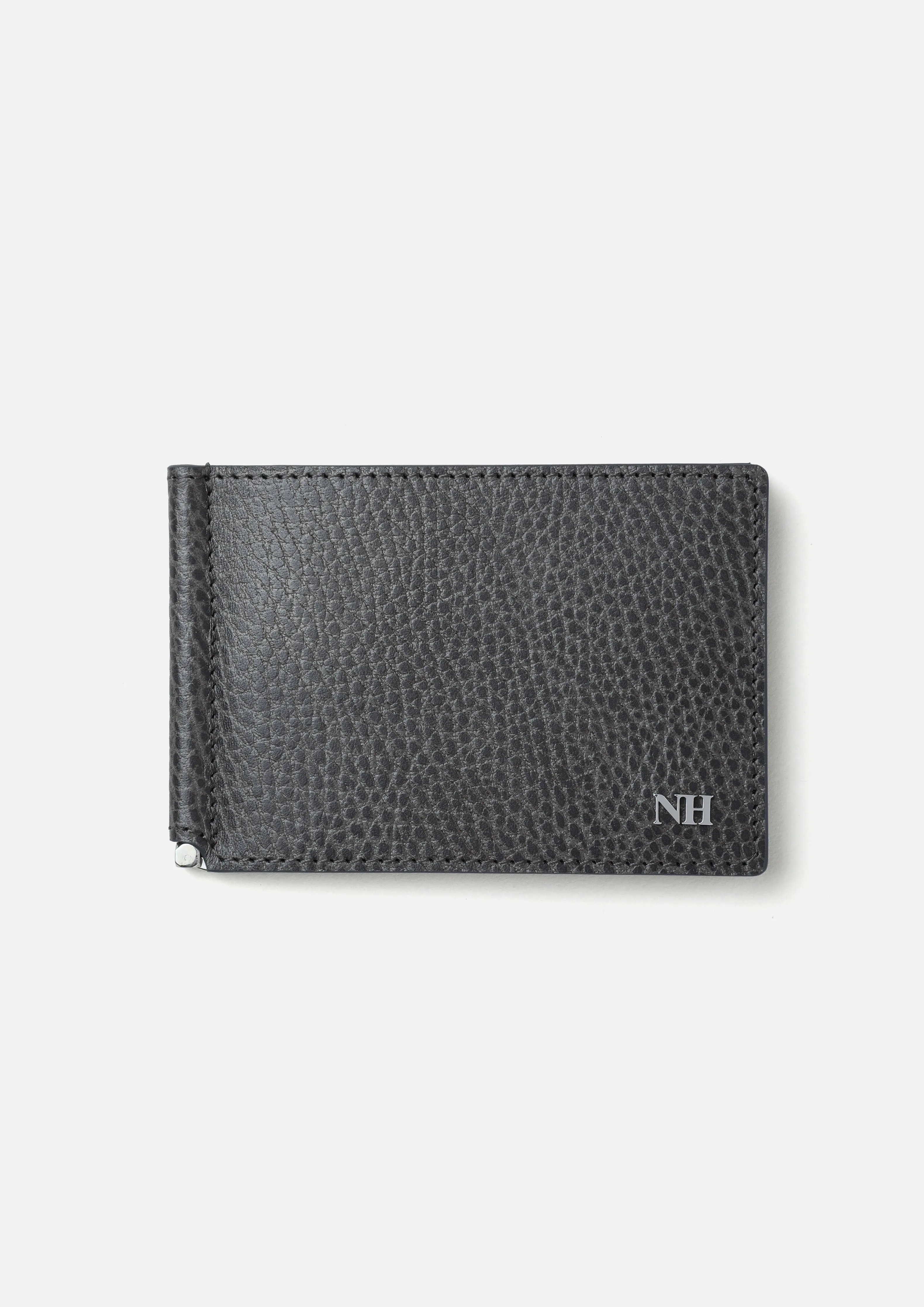 LEATHER CLIP WALLET sold by Neighborhood