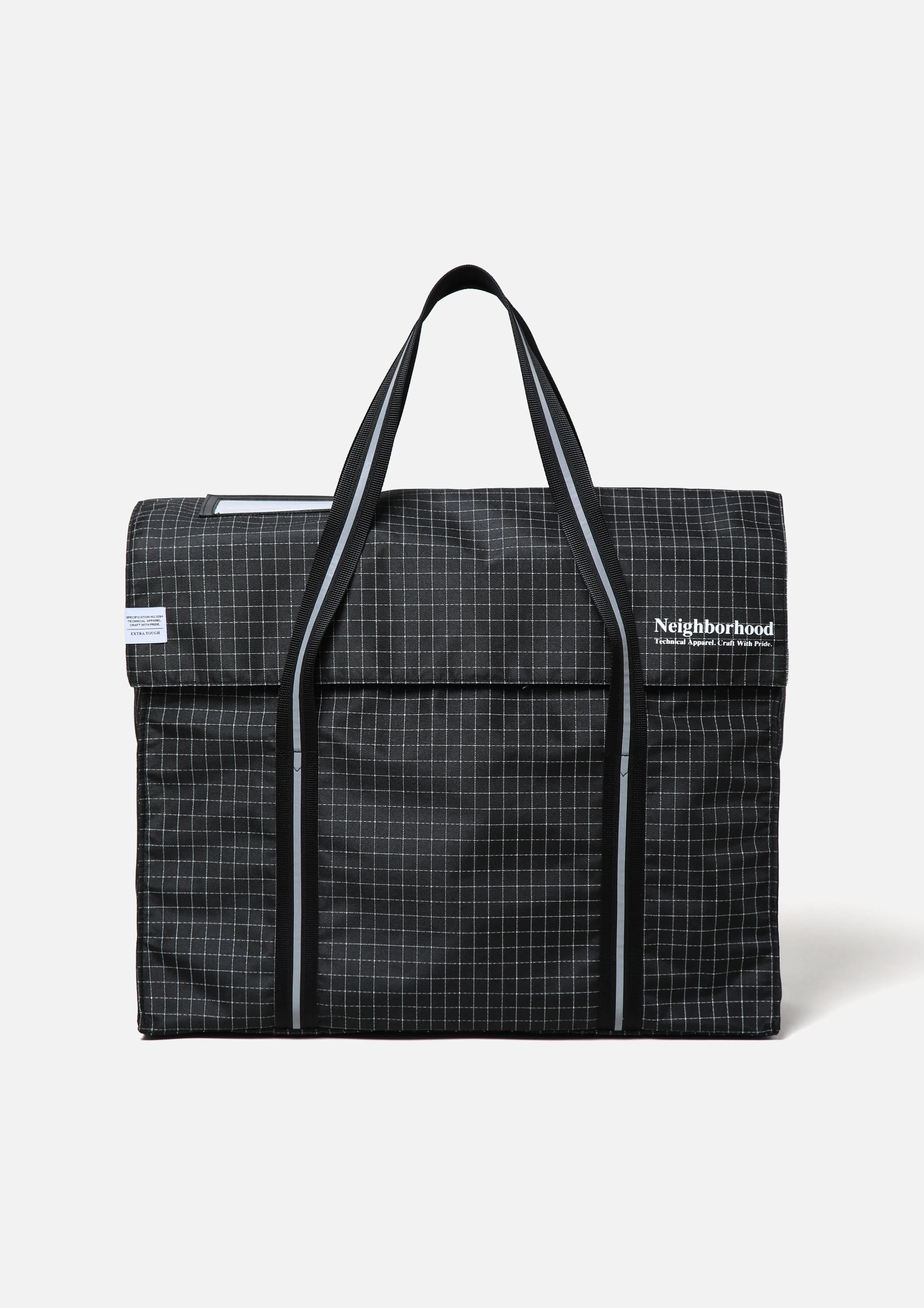 REFLECTIVE FLAP TOTE BAG sold by Neighborhood