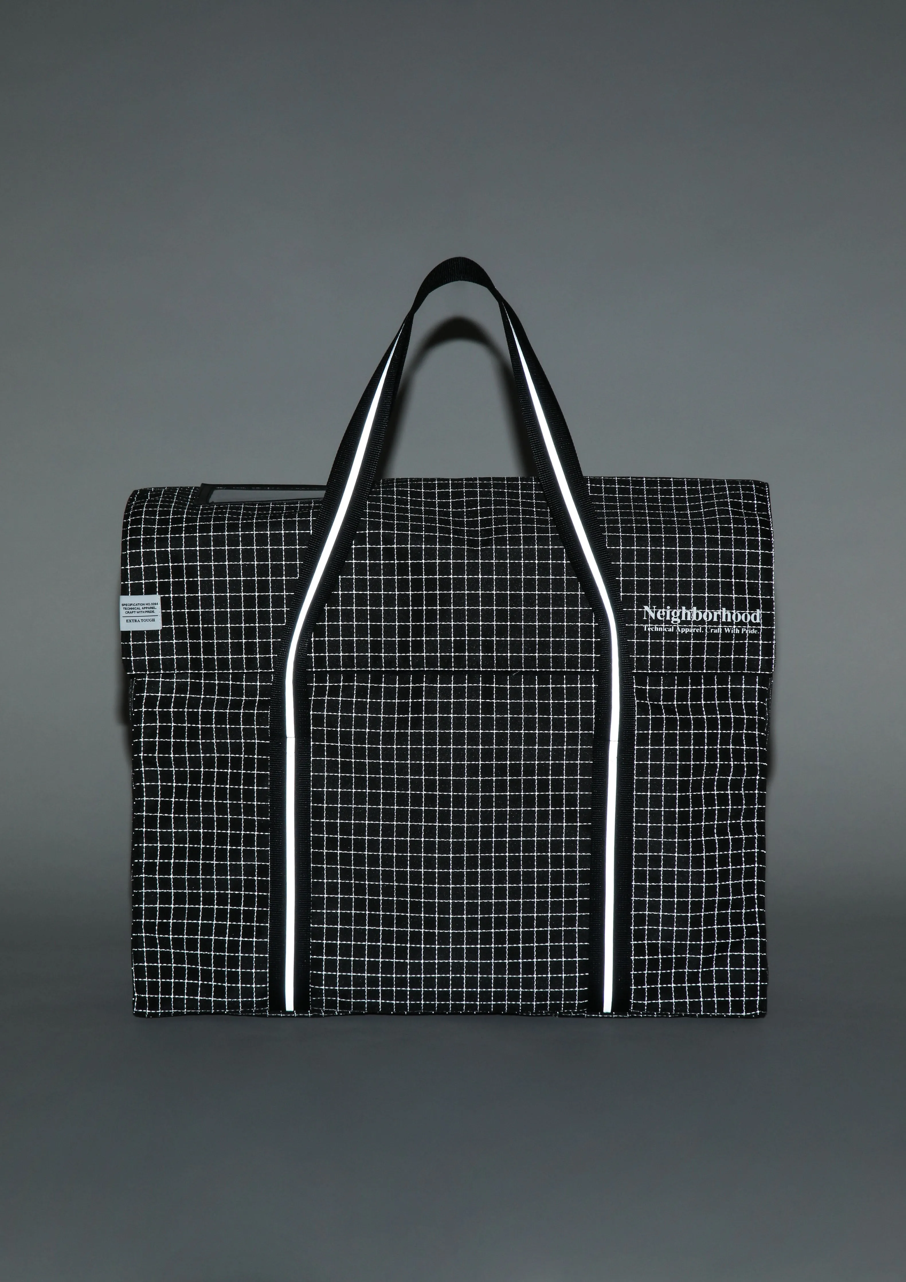 REFLECTIVE FLAP TOTE BAG sold by Neighborhood product image thumbnail 4