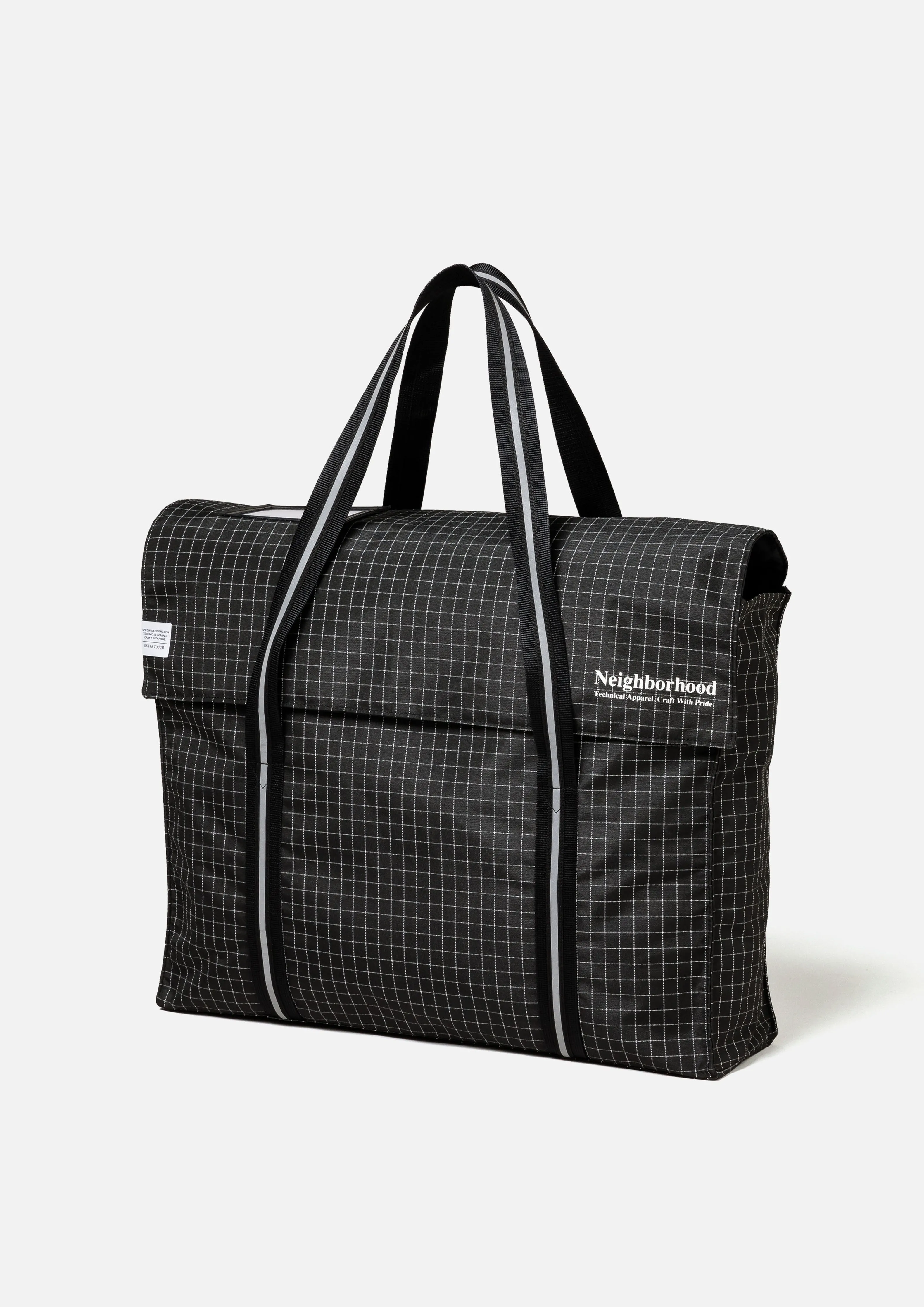 REFLECTIVE FLAP TOTE BAG sold by Neighborhood product image thumbnail 2