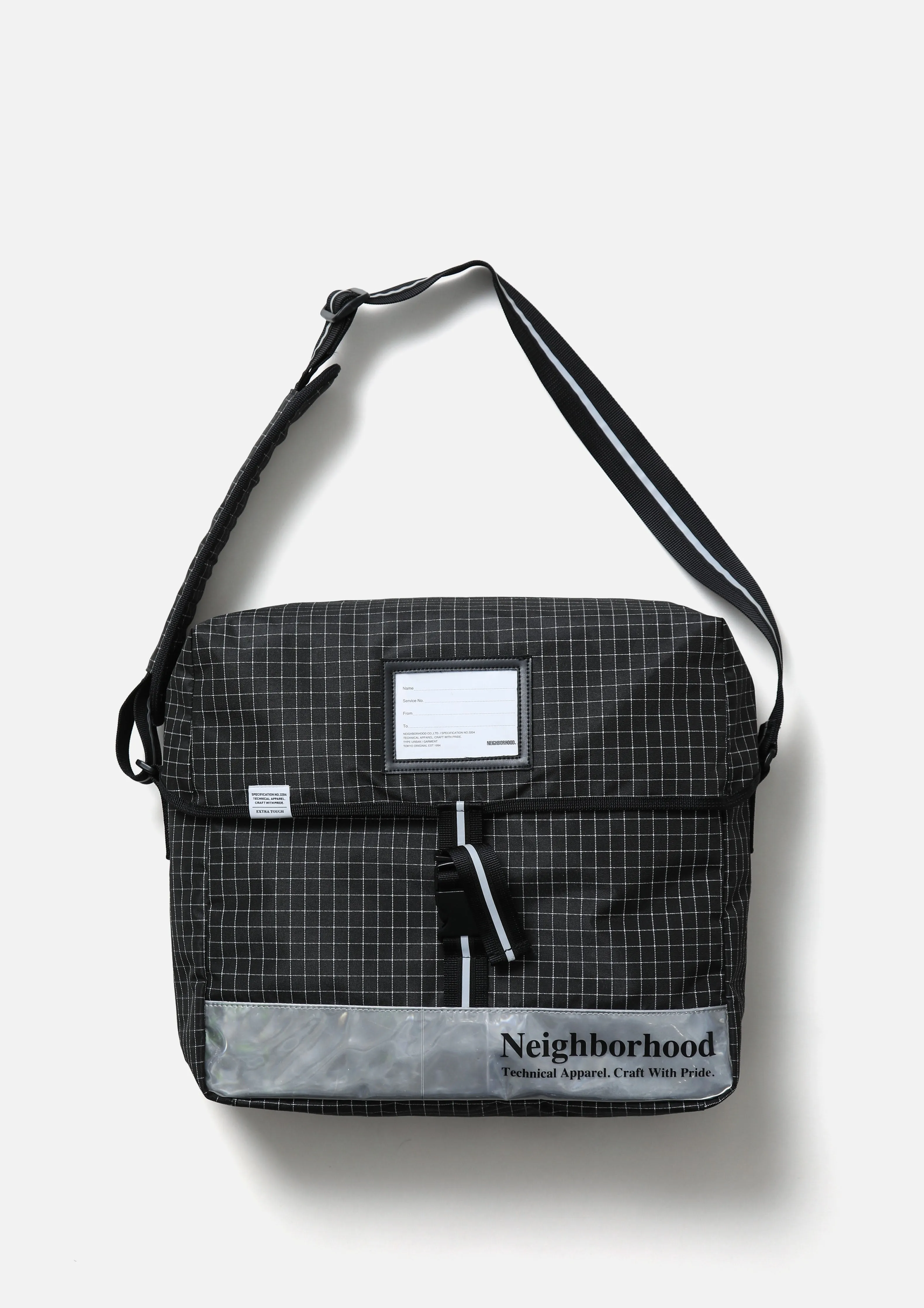 REFLECTIVE MESSENGER BAG sold by Neighborhood