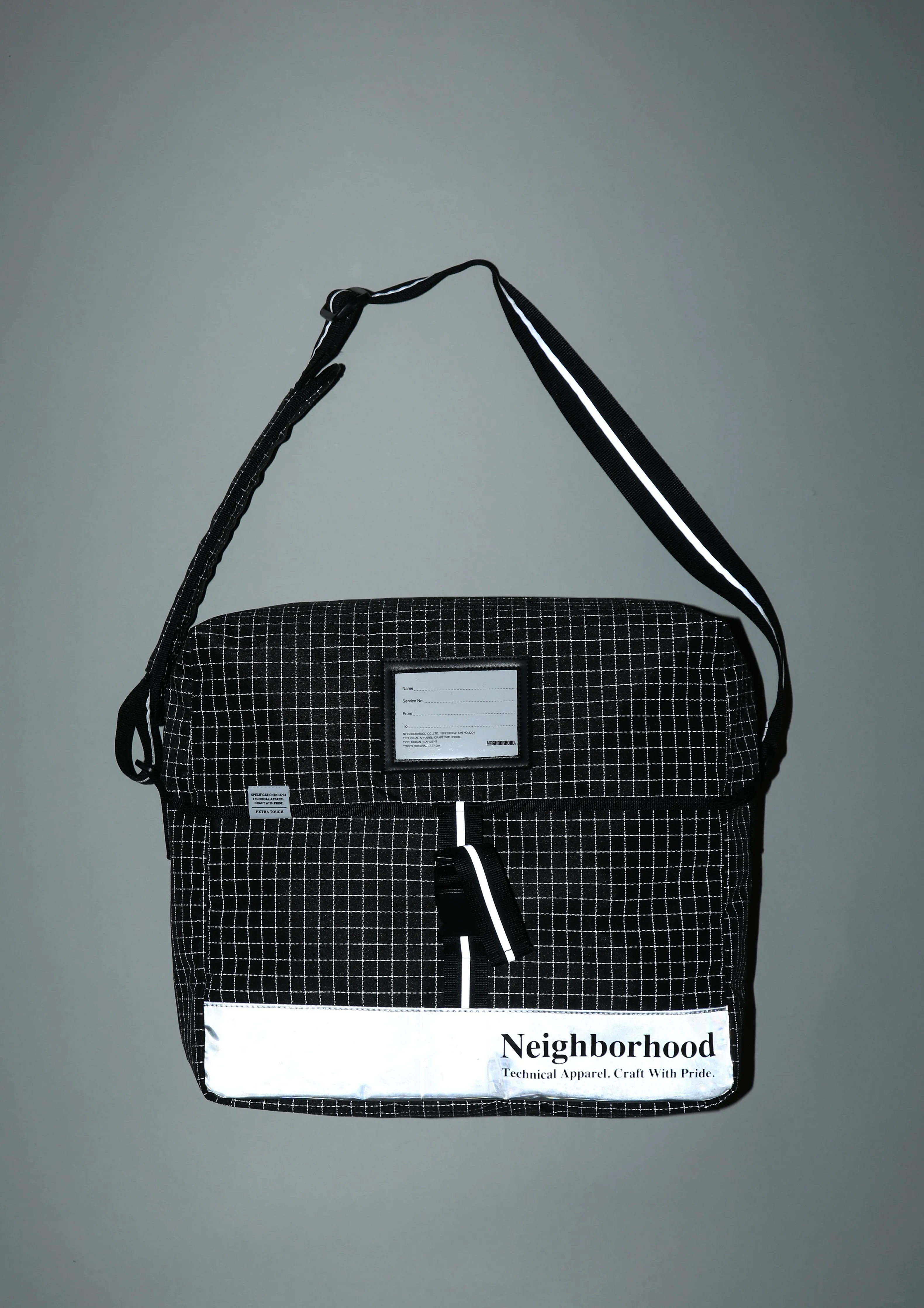REFLECTIVE MESSENGER BAG sold by Neighborhood product image thumbnail 3