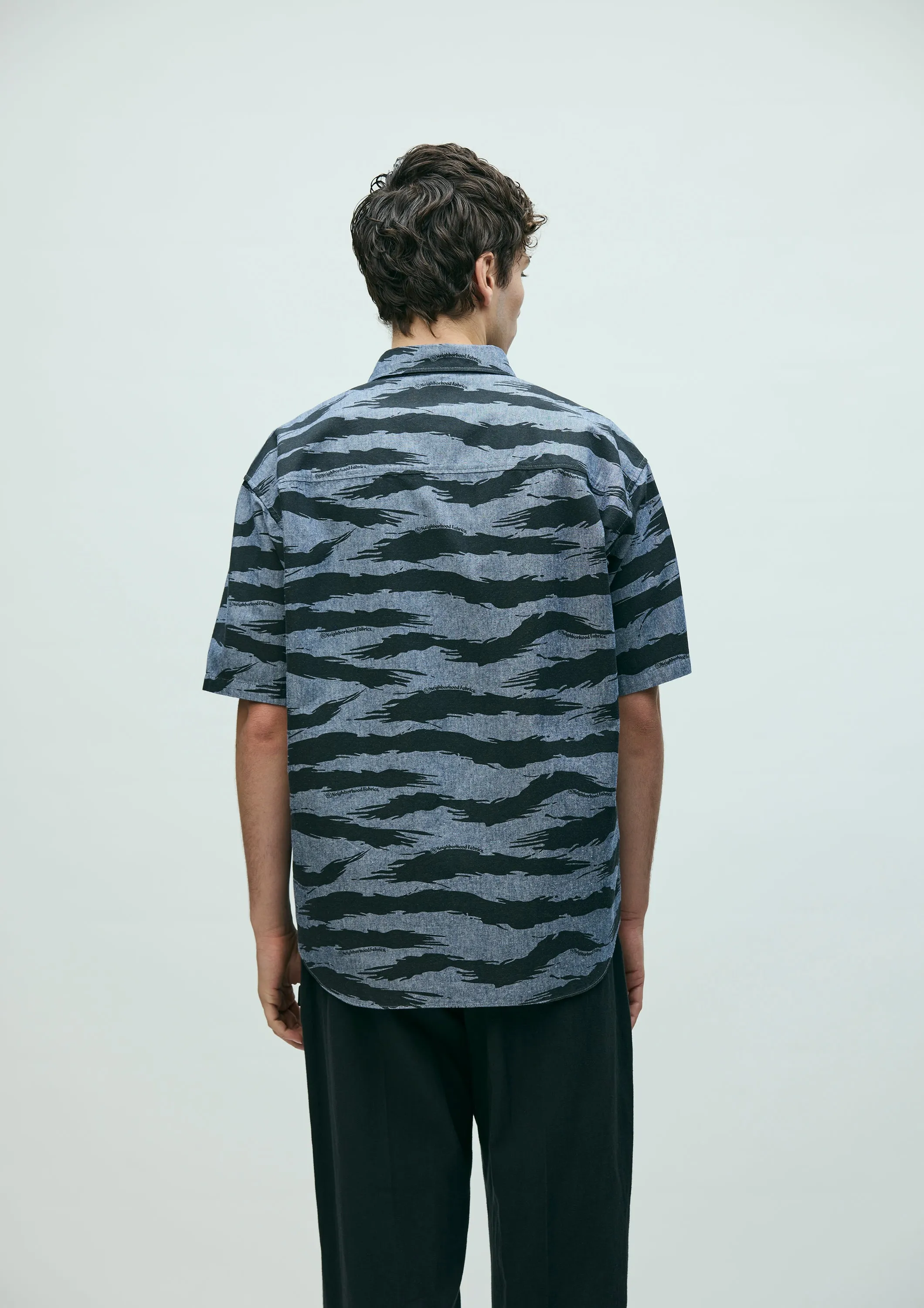 CAMO PATTERN CHAMBRAY SHIRT SS sold by Neighborhood product image thumbnail 5