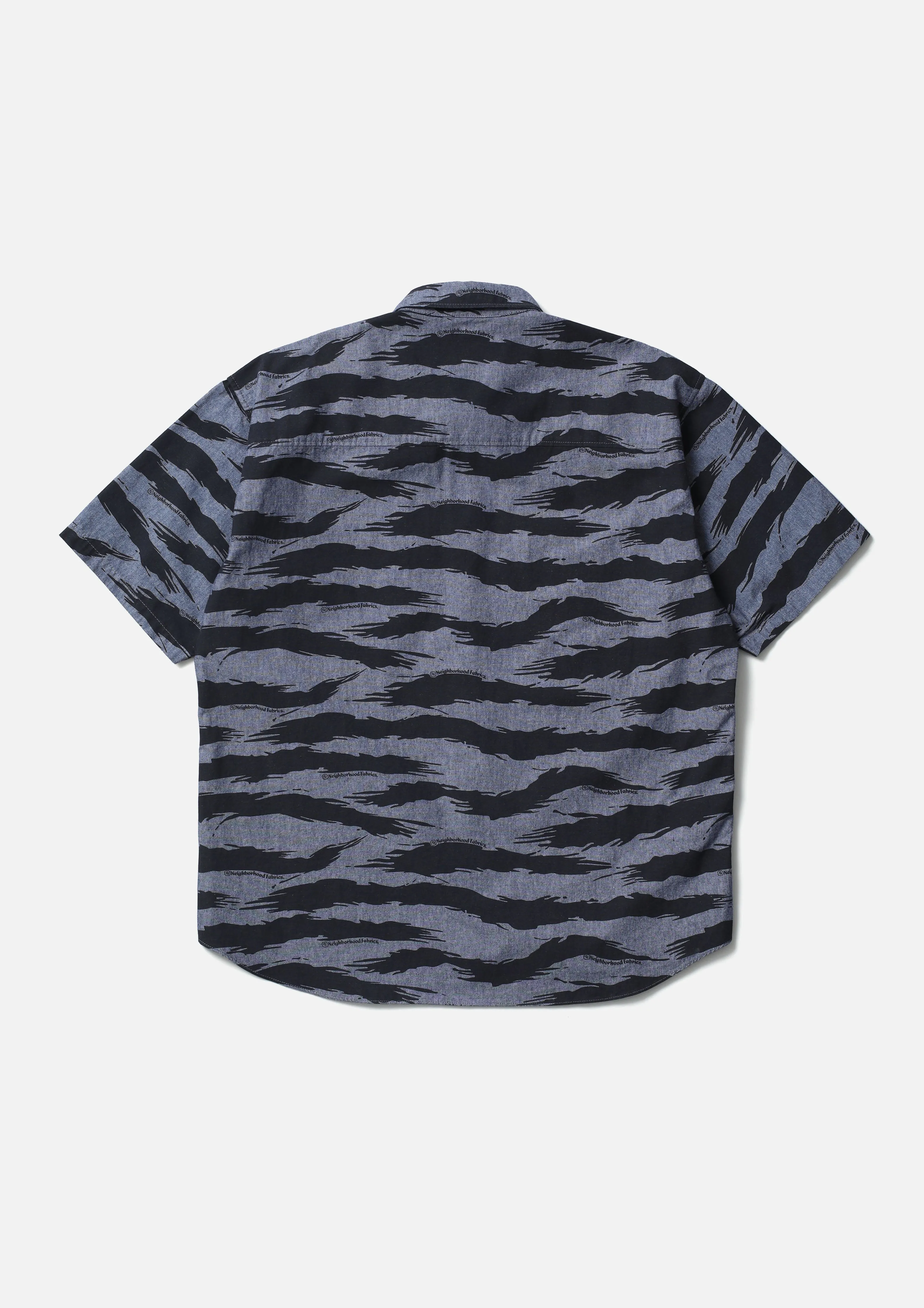 CAMO PATTERN CHAMBRAY SHIRT SS sold by Neighborhood product image thumbnail 3
