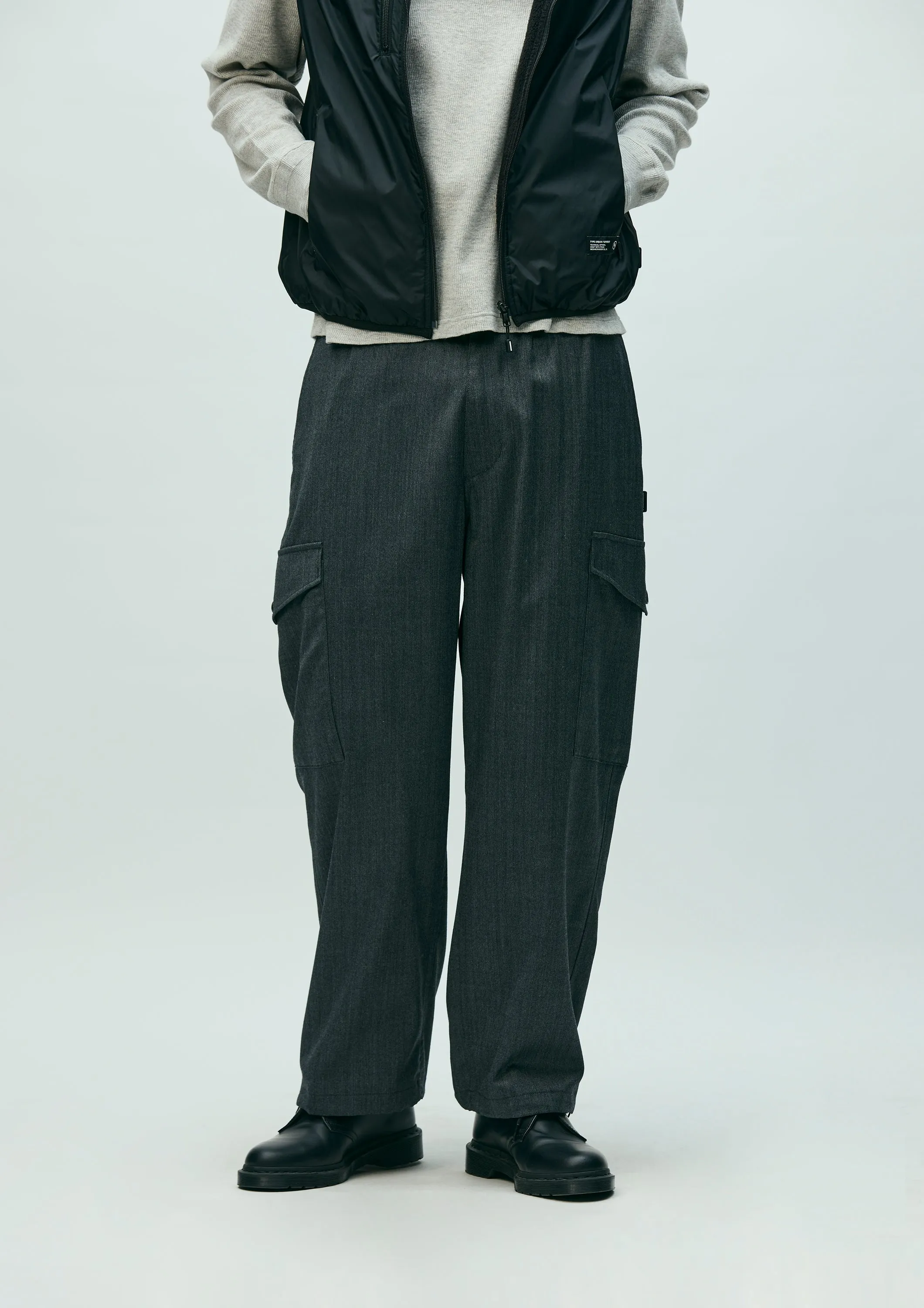 PATTERNED WIDE CARGO PANTS sold by Neighborhood product image thumbnail 5