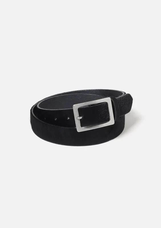 HAIR-ON LEATHER BELT made by Neighborhood