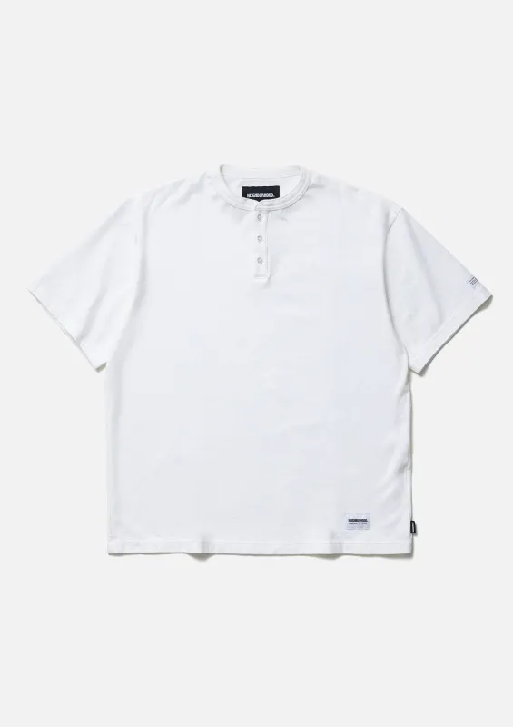 CLASSIC HENLEY NECK SS made by Neighborhood