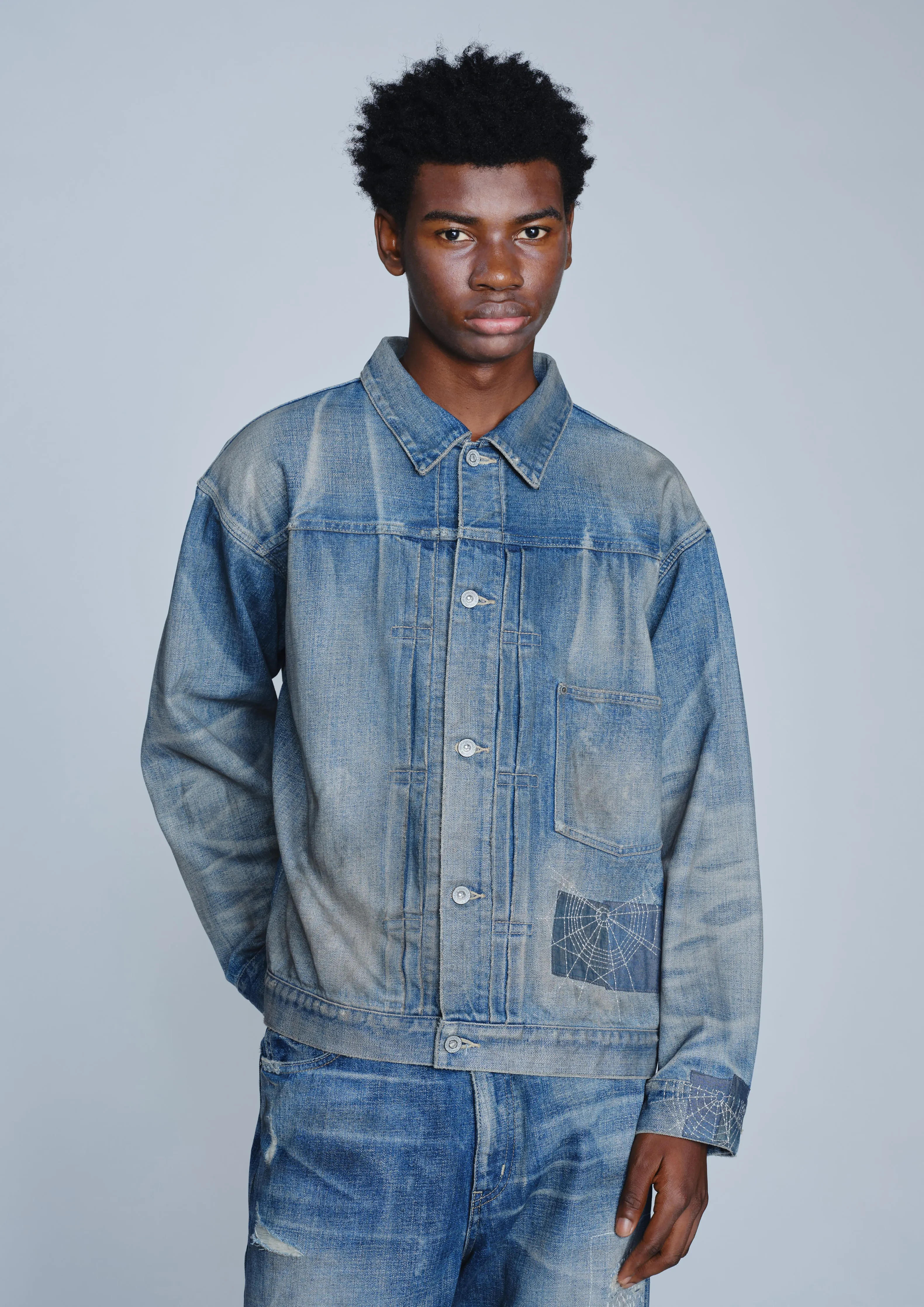 SAVAGE DENIM TYPE-1 JACKET sold by Neighborhood product image thumbnail 4